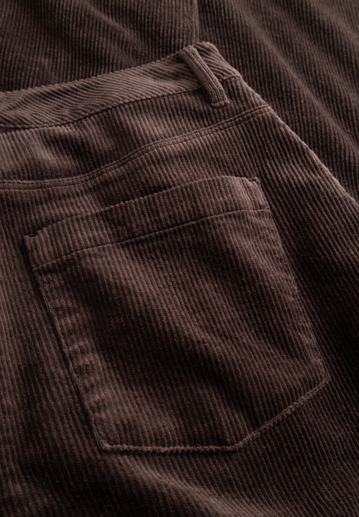 LAURIE Charm Loose Corduroy - Medium Length Loose 88000 Brown