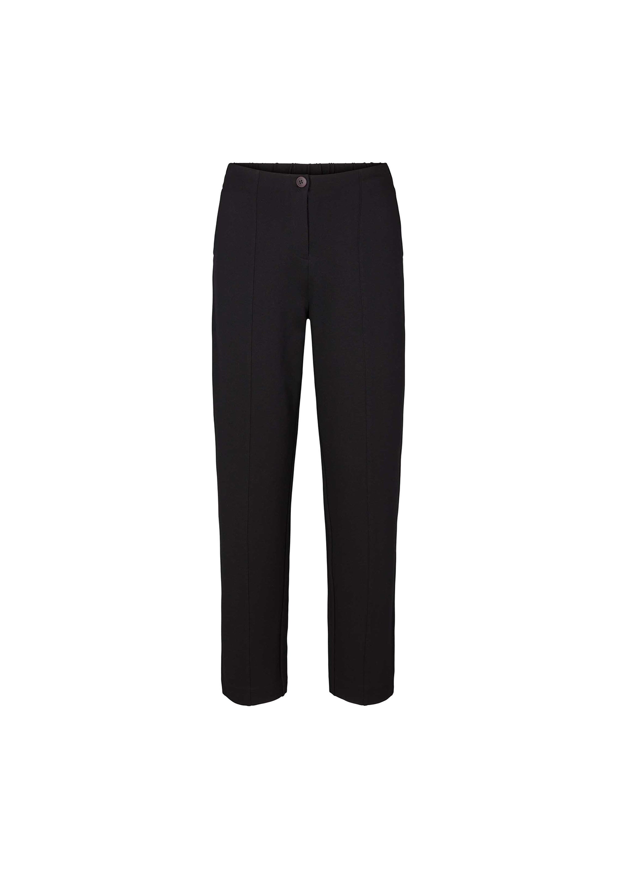 LAURIE Diana Relaxed - Medium Length Trousers RELAXED 99147 Black