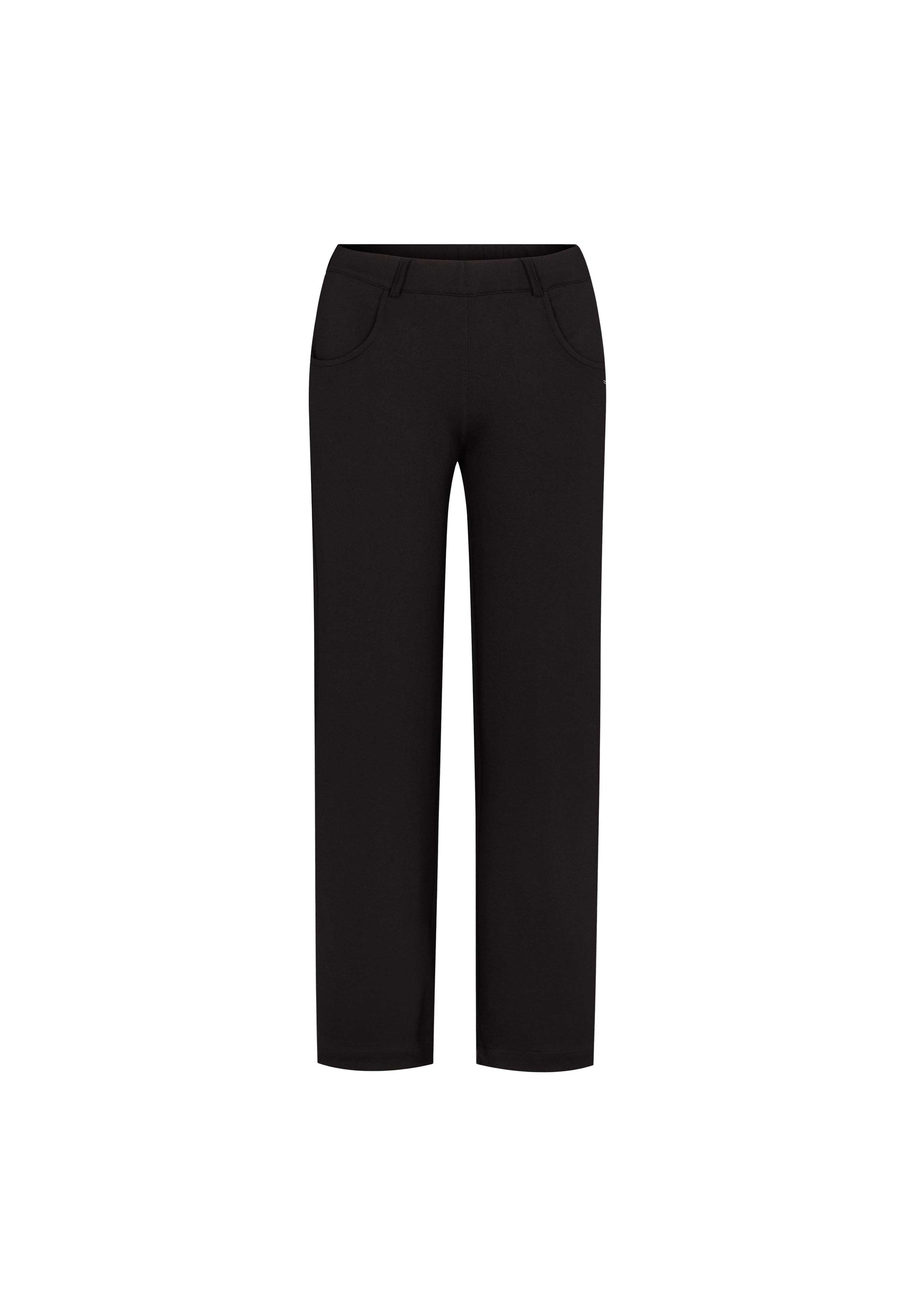 LAURIE Donna Loose - Medium Length Trousers LOOSE 99147 Black