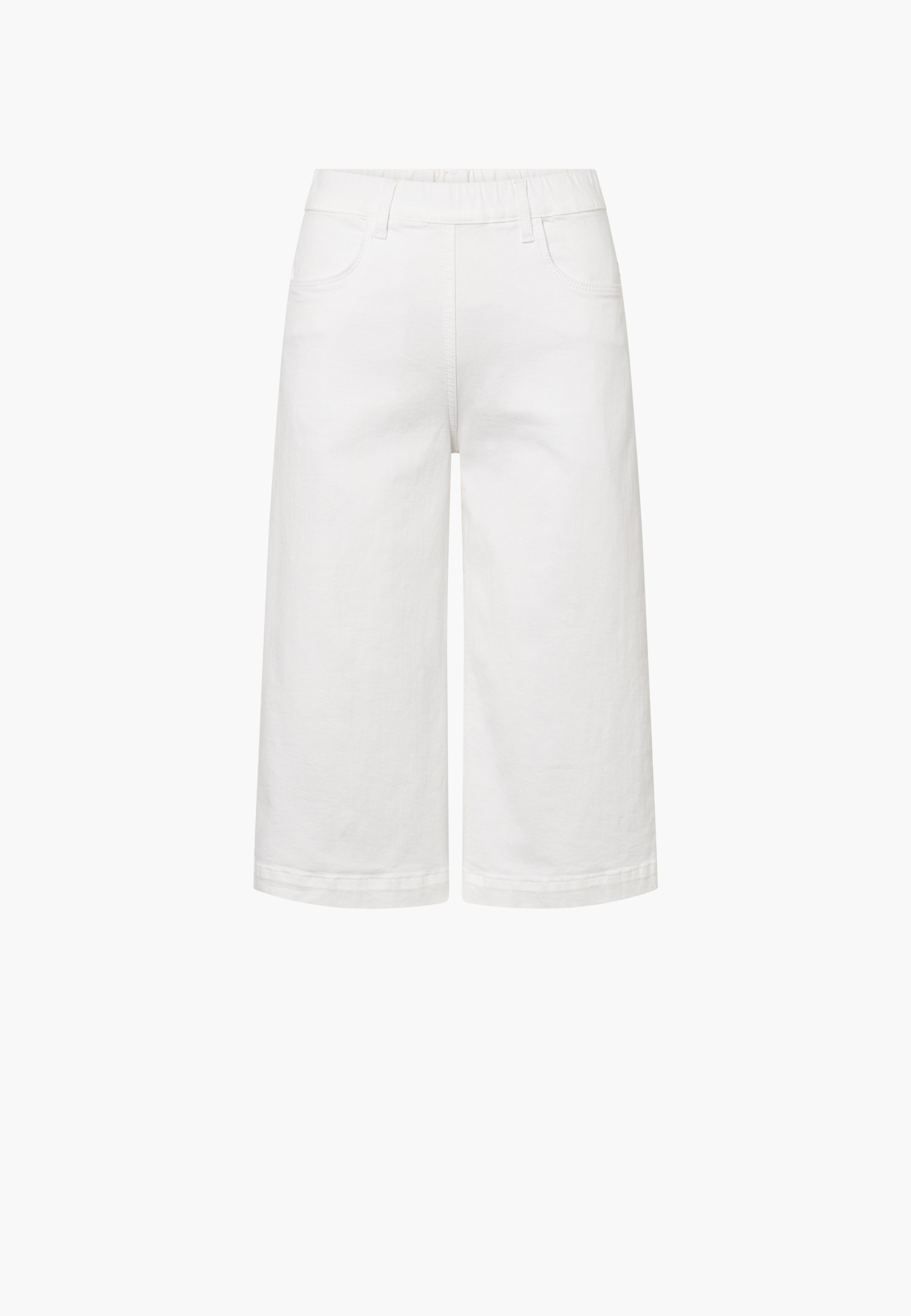 Donna Loose - Capri Short Length - White
