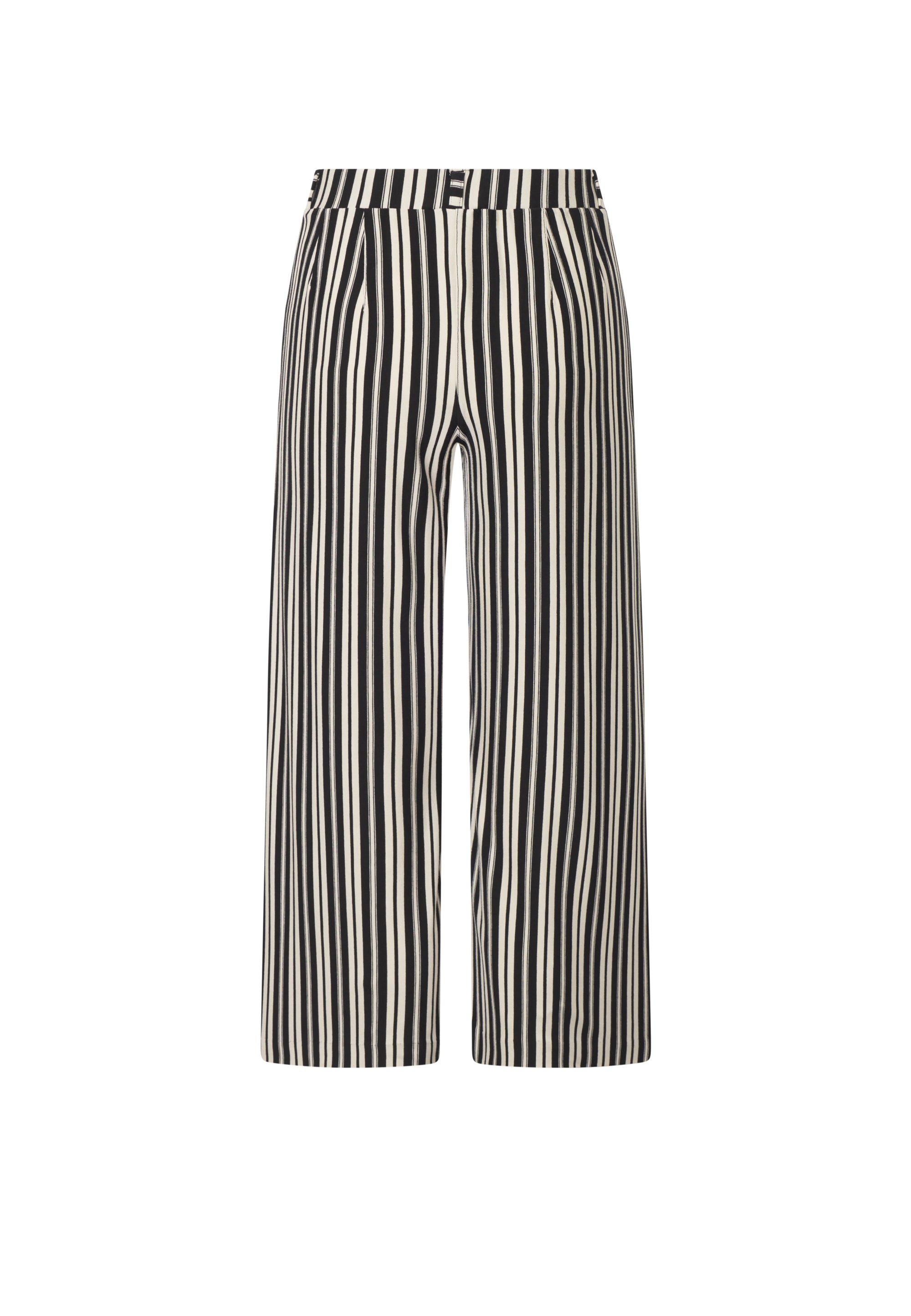 LAURIE Donna Loose Jersey Crop Loose 99139 Elegant Stripe