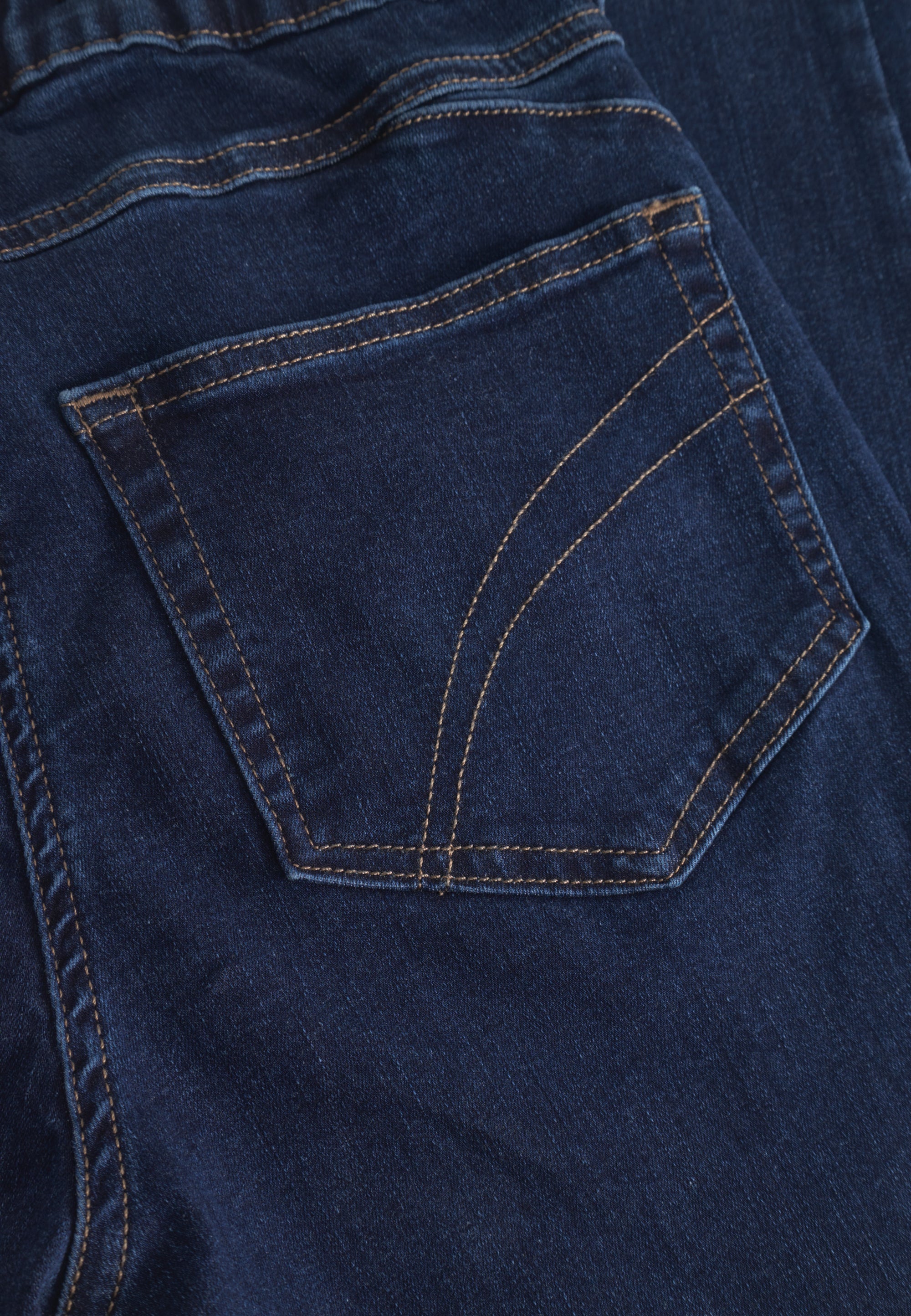 LAURIE Hannah Regular - Medium Length Trousers REGULAR 40513 Dark Blue Denim
