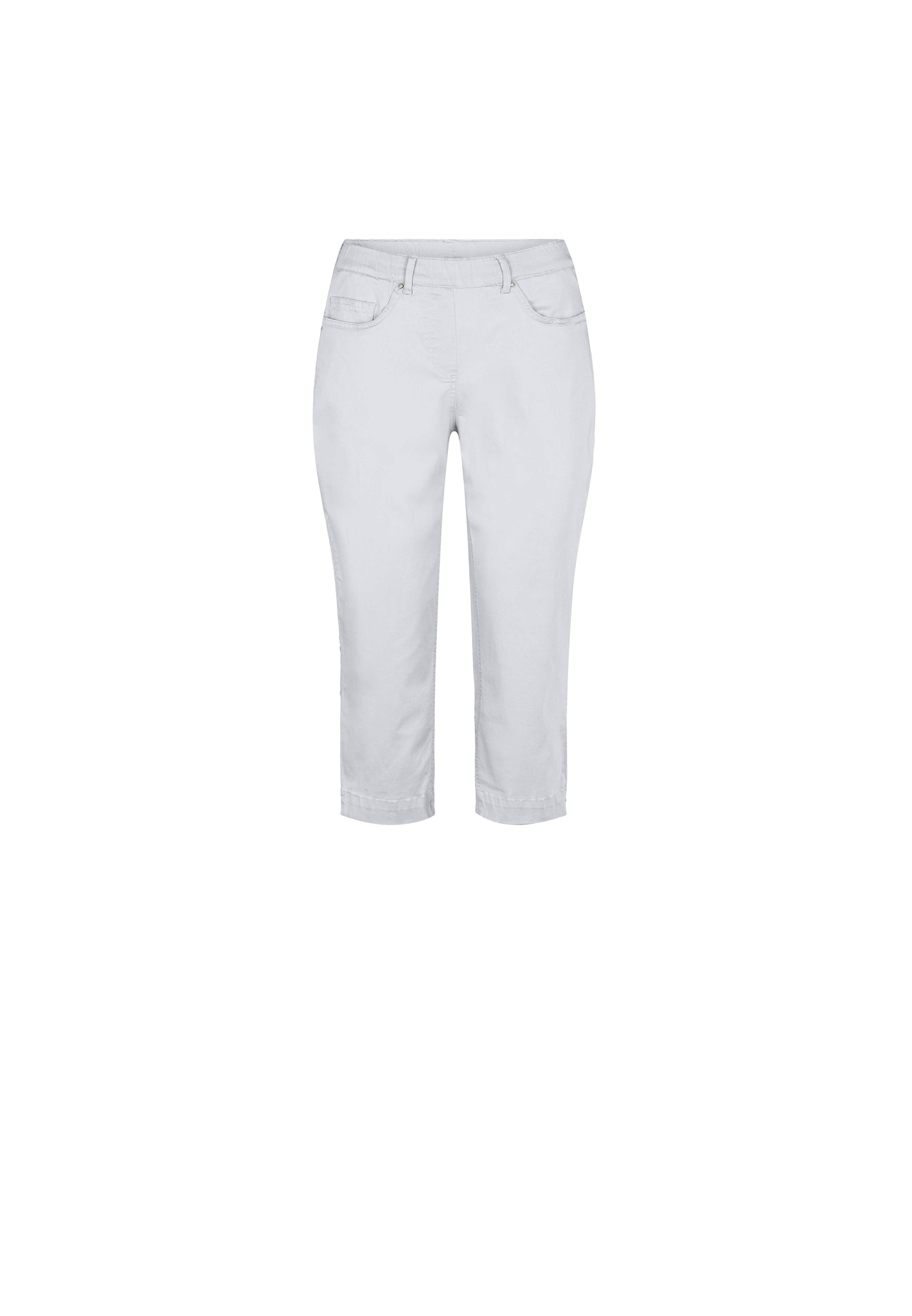 LAURIE  Hannah Regular Capri Medium Length Trousers REGULAR 10122 White
