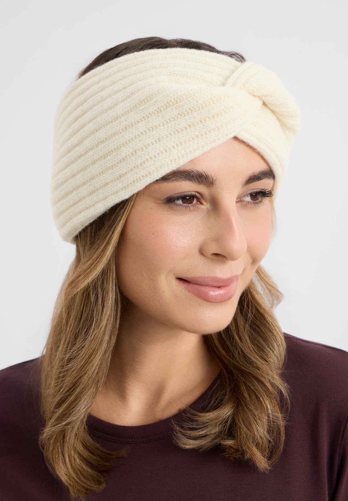 LAURIE Headband Twist Accessories 11000 Latte