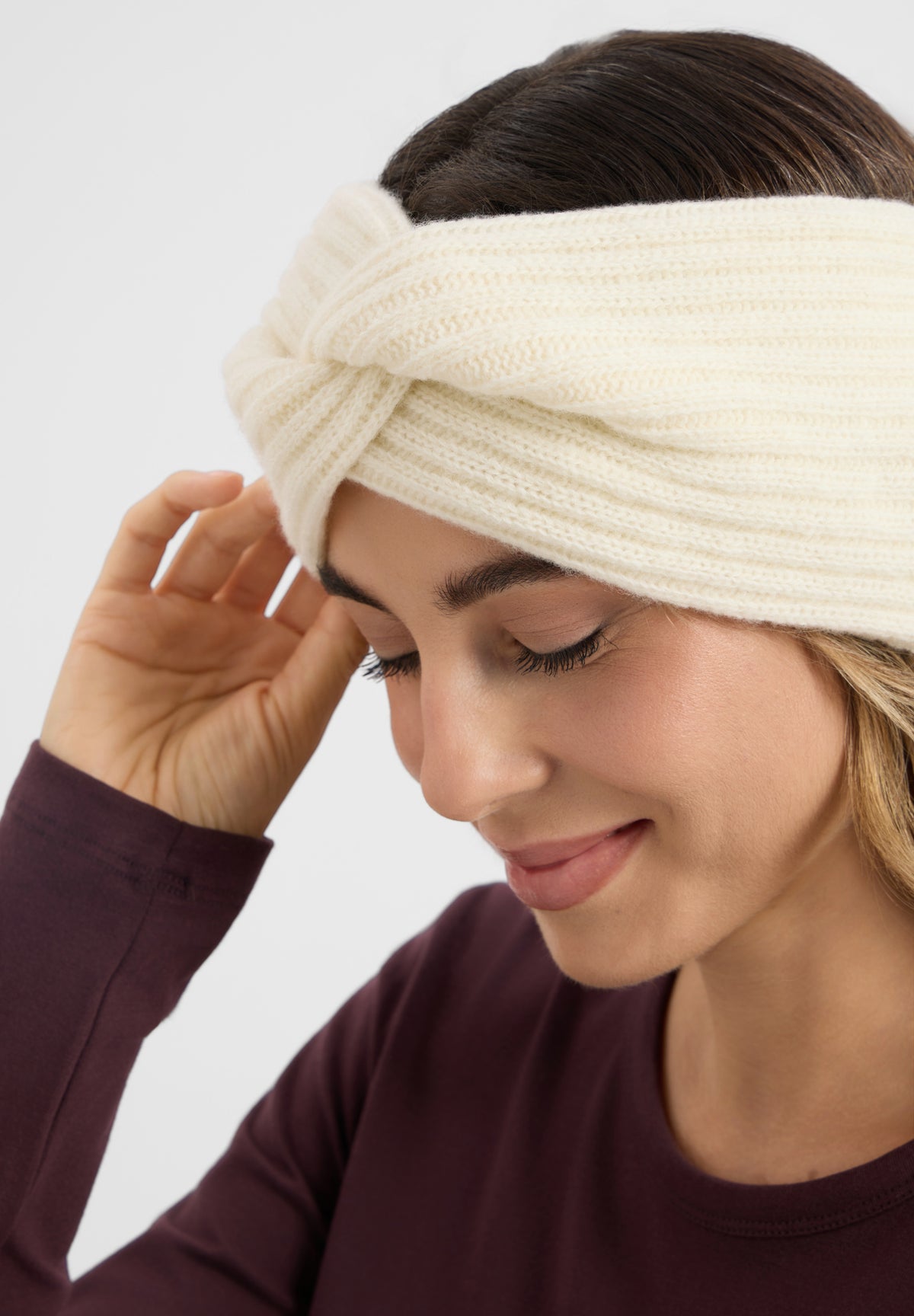 LAURIE Headband Twist Accessories 11000 Latte