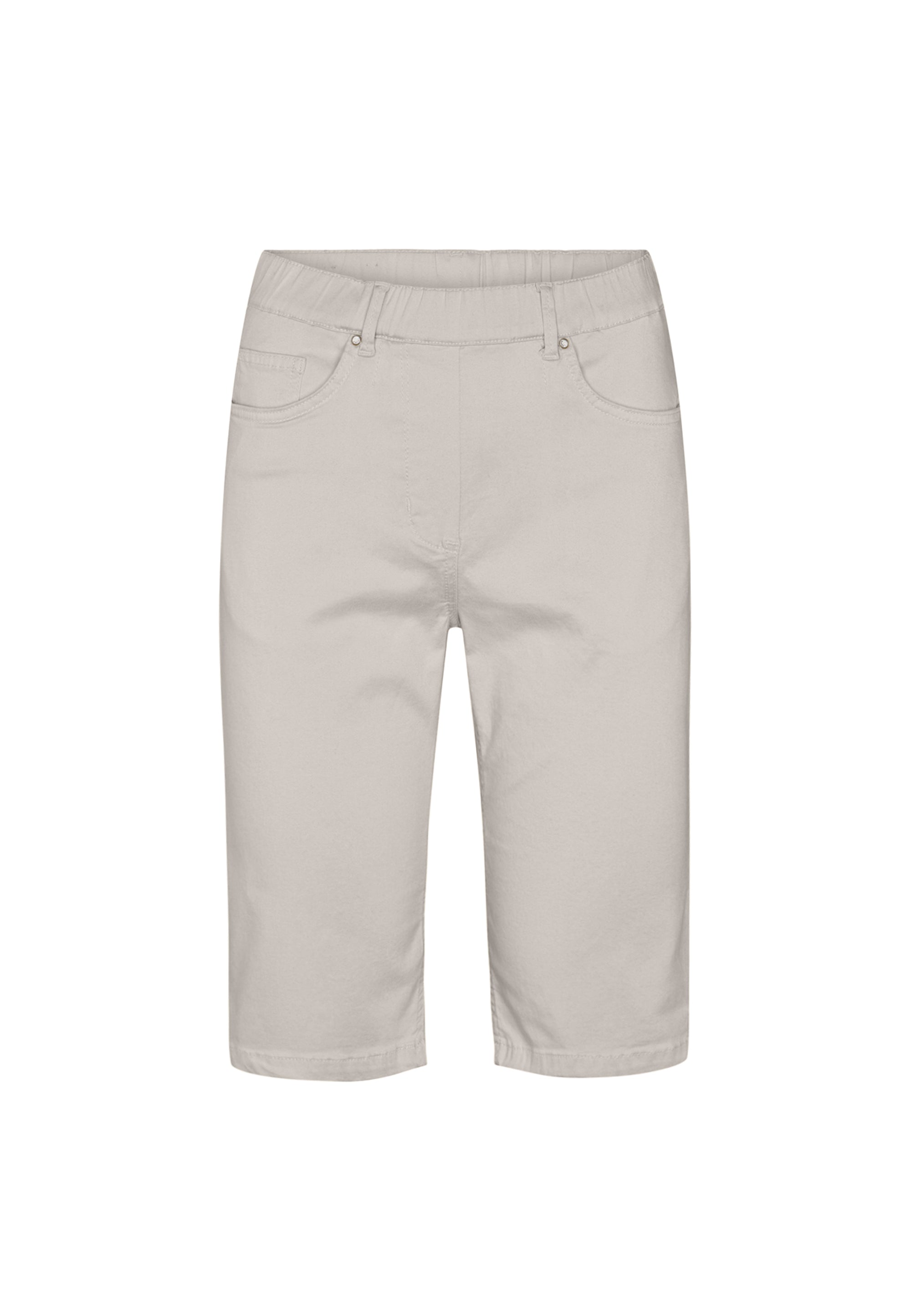 LAURIE  Helen Straight Shorts Trousers STRAIGHT 25102 Grey Sand