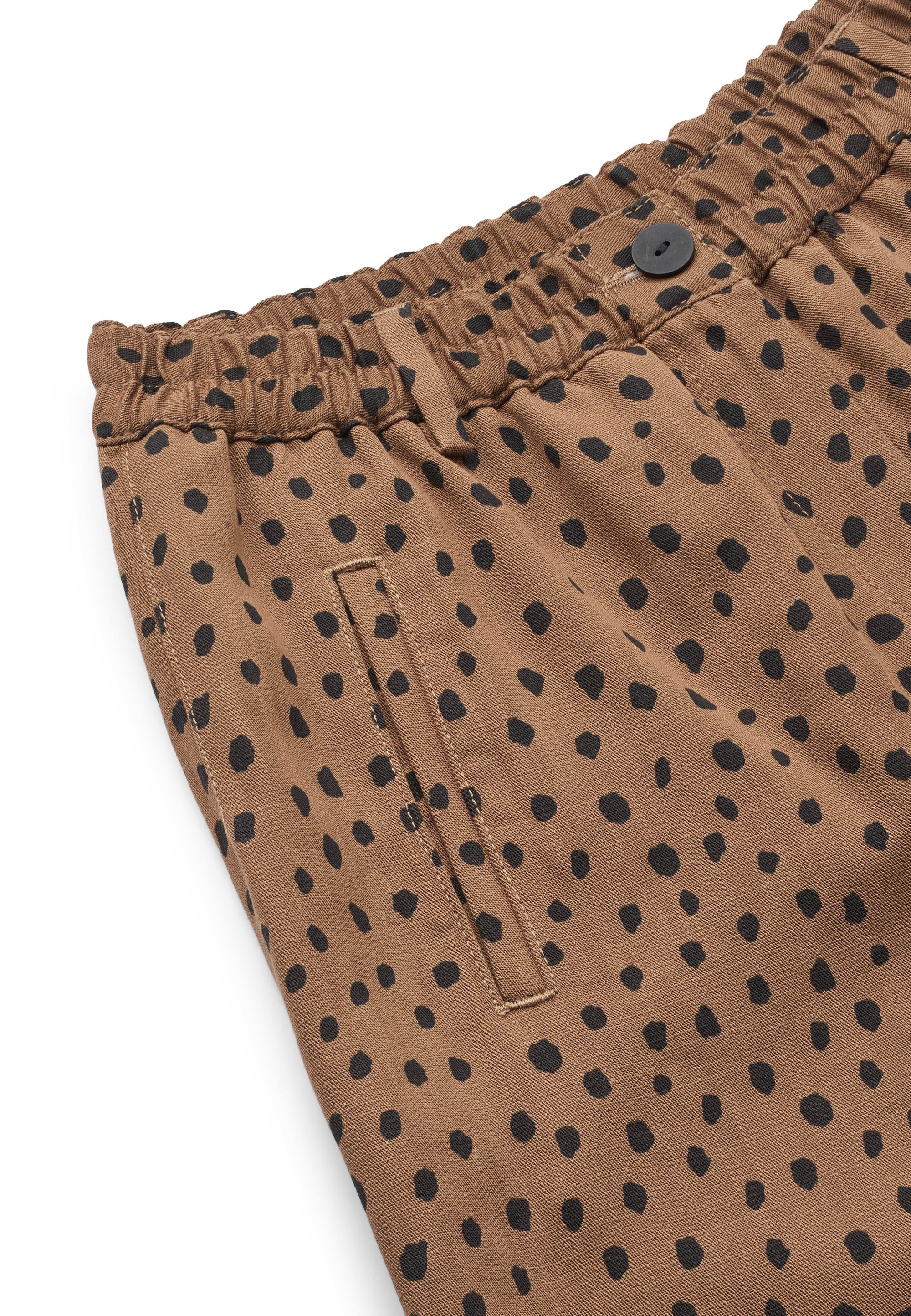 LAURIE  Hilde Loose Crop Loose 81010 Camel Print