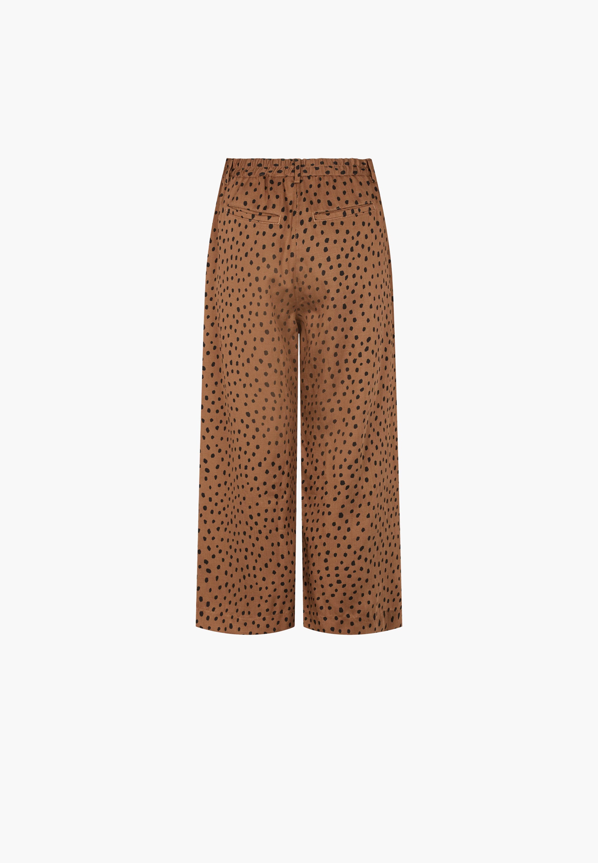LAURIE  Hilde Loose Crop Loose 81010 Camel Print