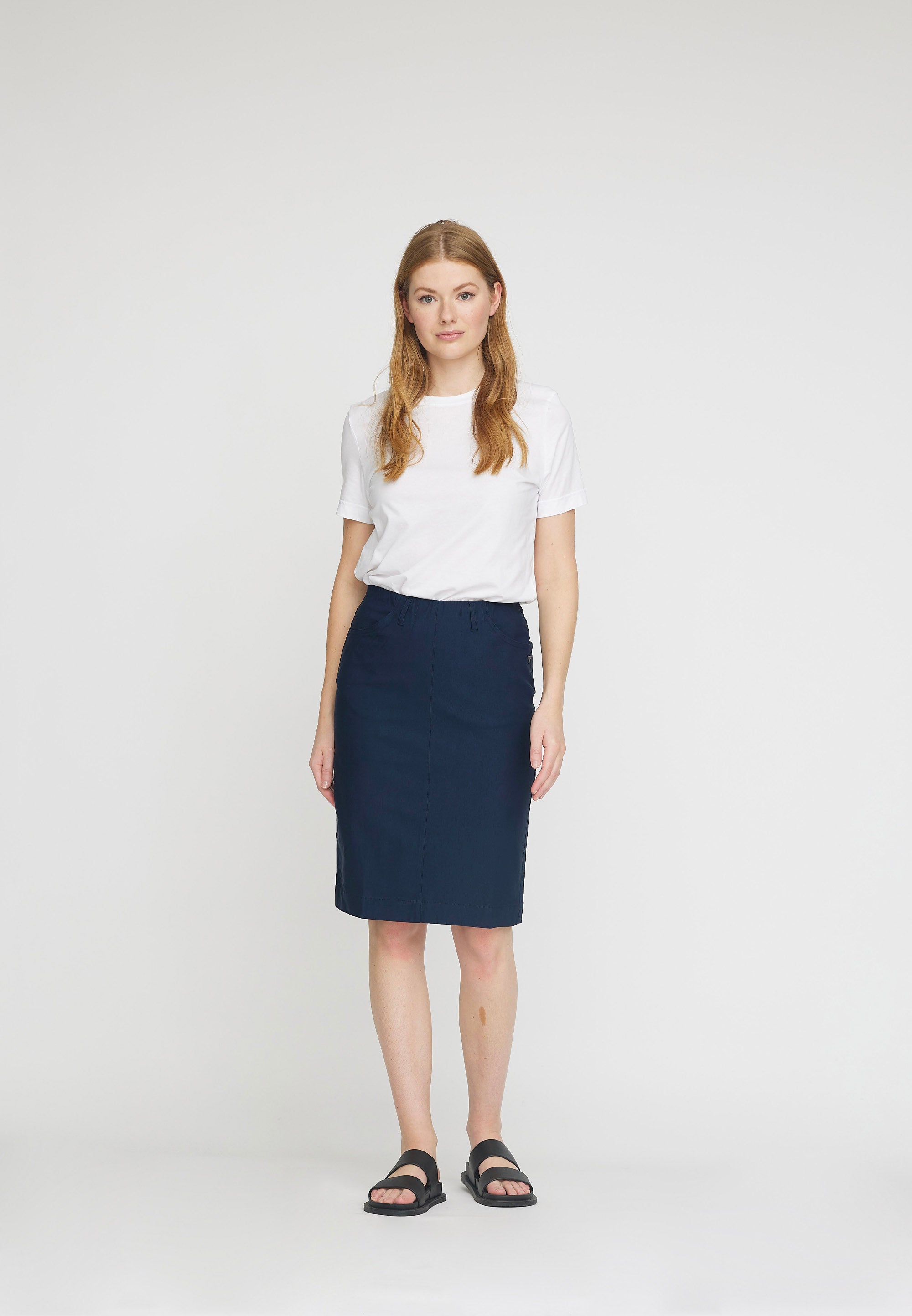 LAURIE Jasmin Skirts 49970 Navy