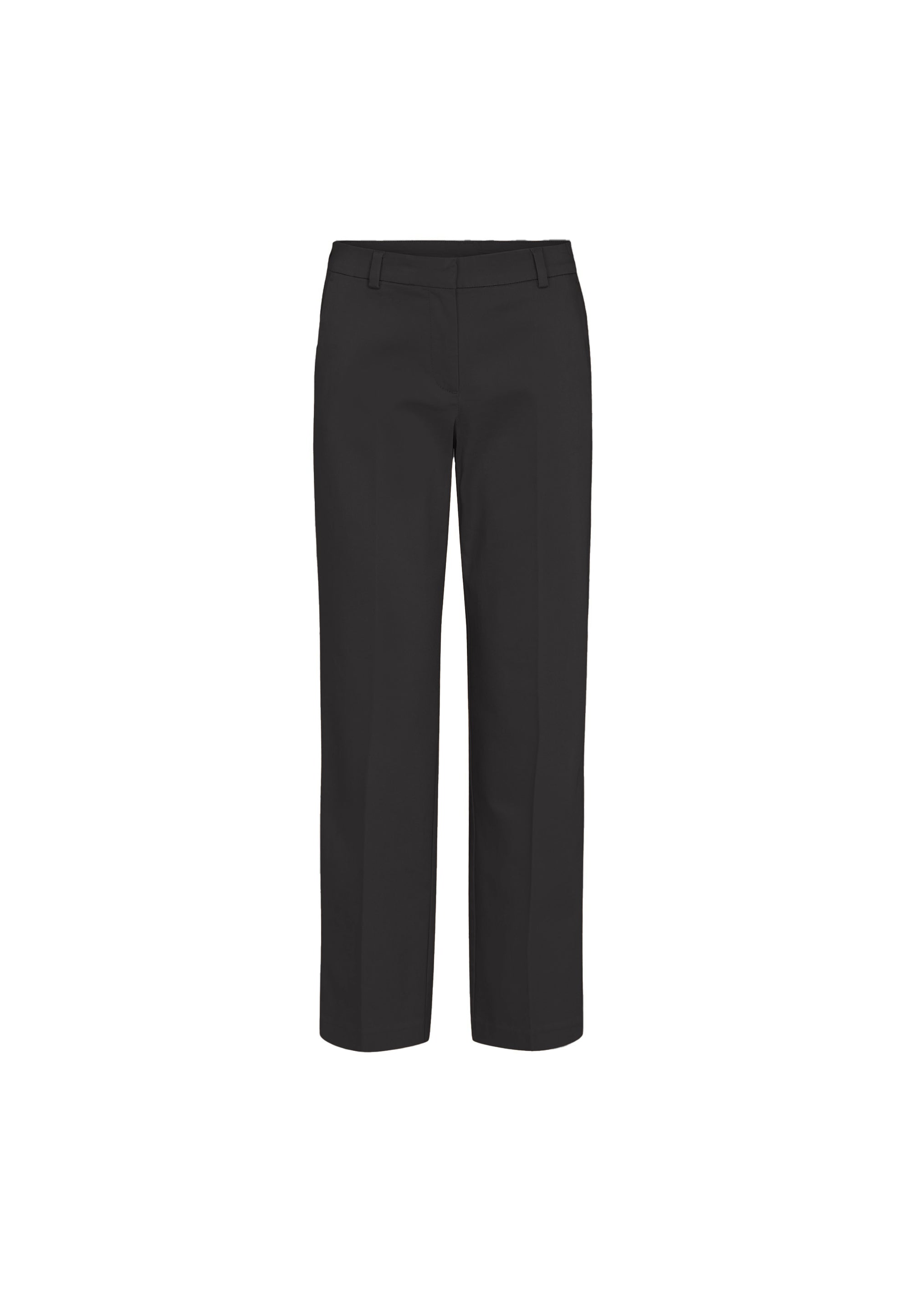 LAURIE Judy Straight - Medium Length Trousers STRAIGHT 99000 Black