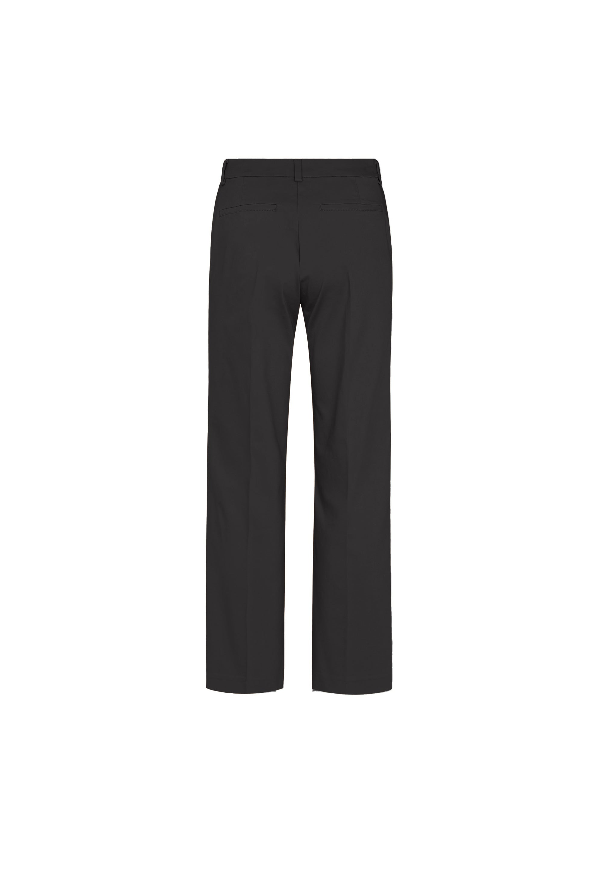 LAURIE Judy Straight Medium Length Trousers STRAIGHT 99000 Black