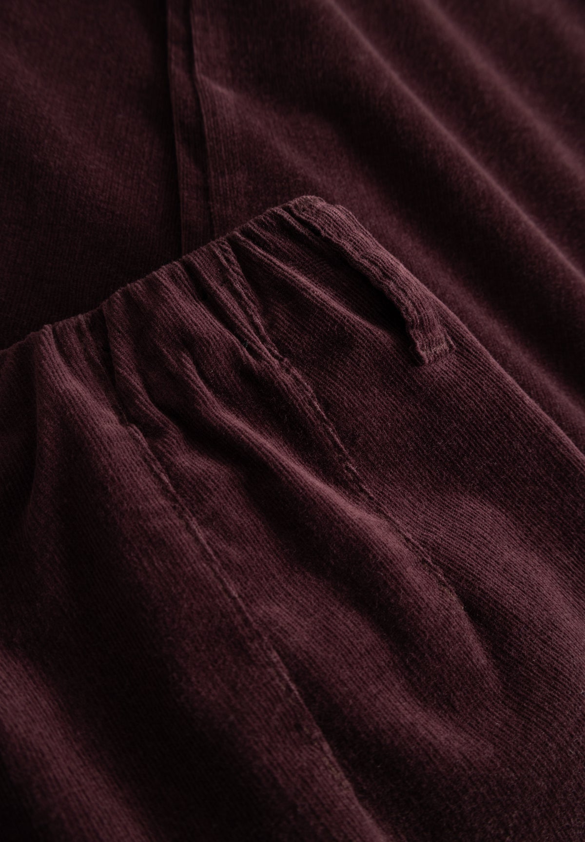 LAURIE Kelly Regular Corduroy - Medium Length Regular 68000 Dark Plum