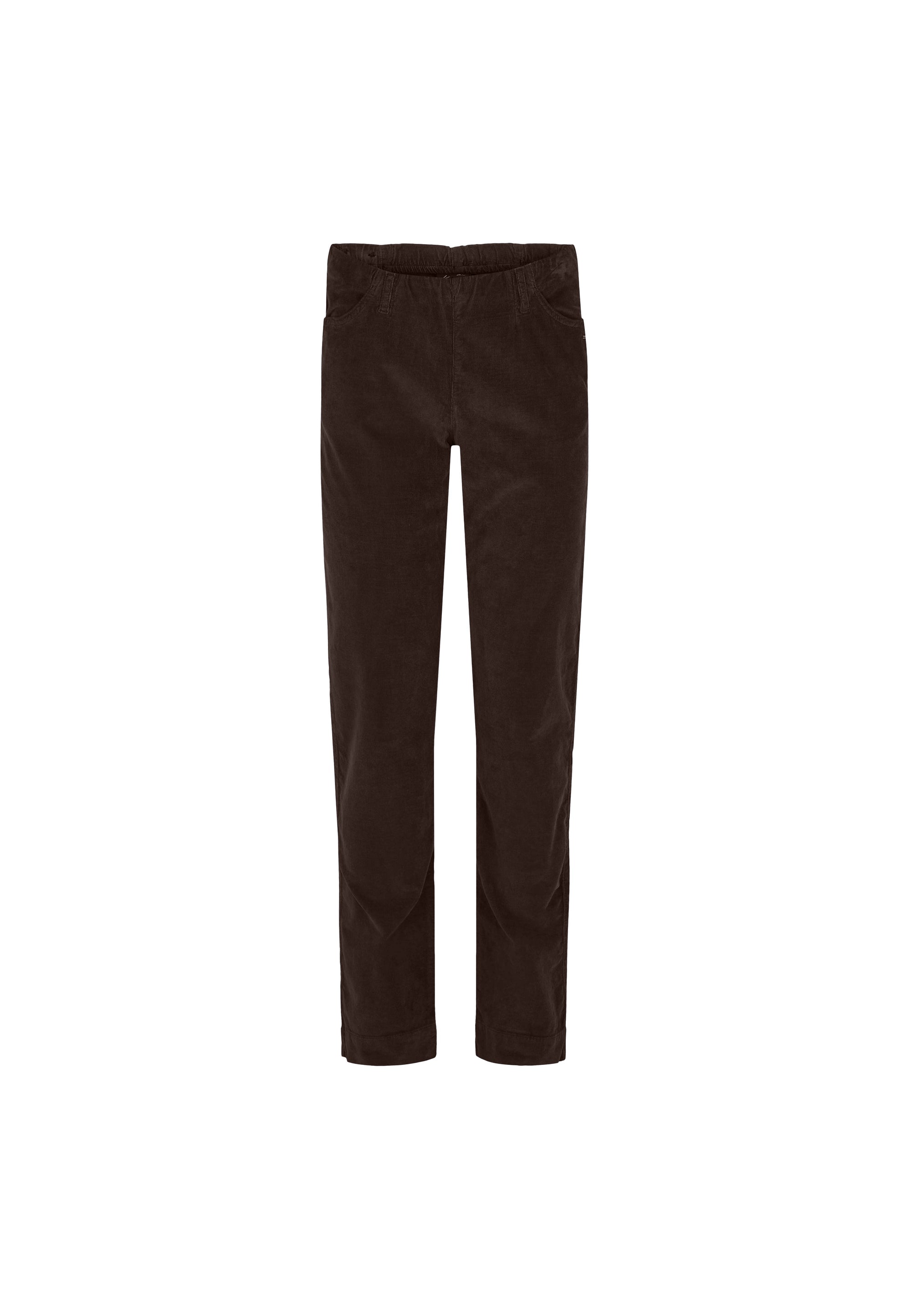 LAURIE  Kelly Regular Corduroy - Medium Length Trousers REGULAR 88000 Brown
