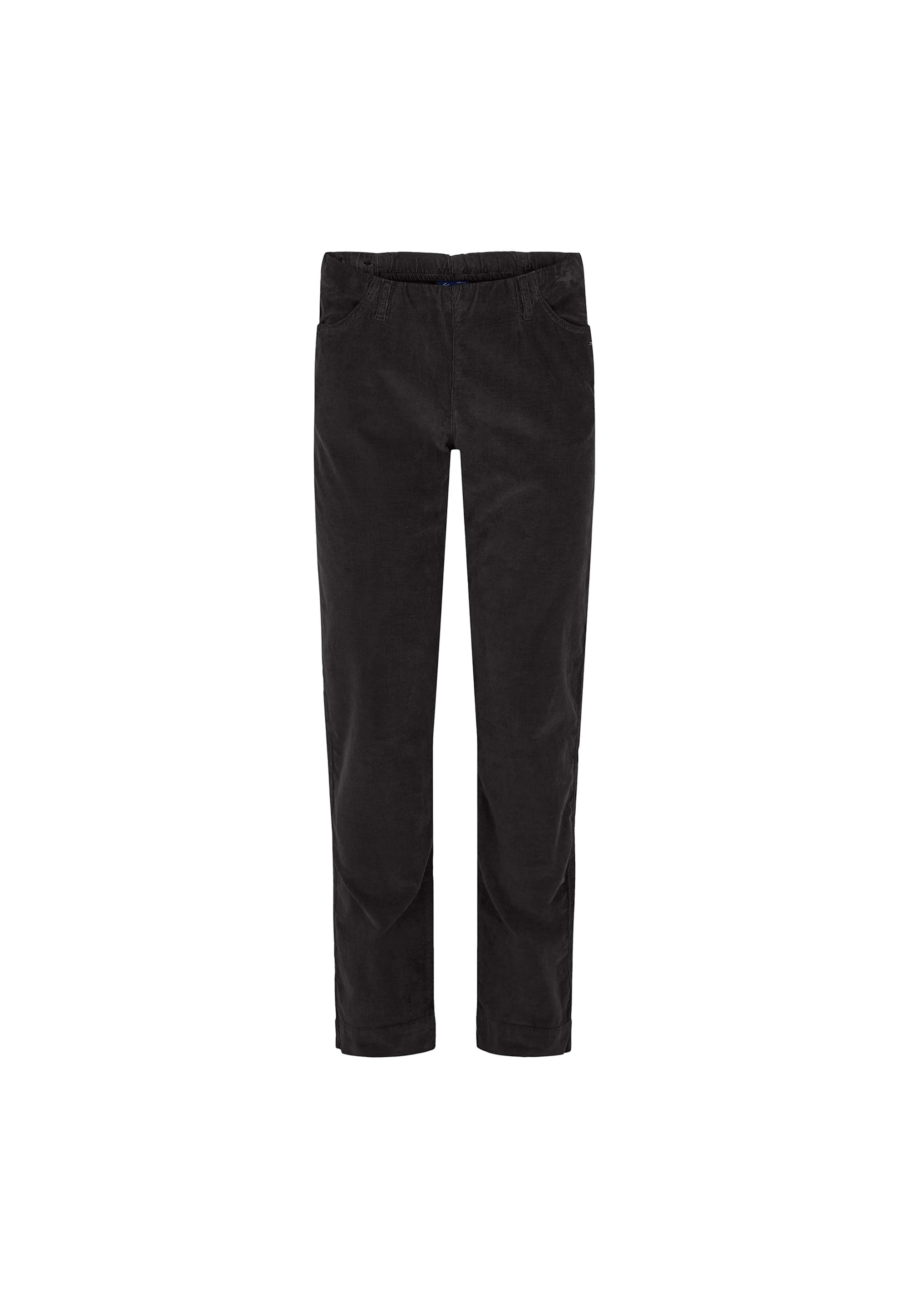 LAURIE  Kelly Regular Corduroy - Medium Length Trousers REGULAR 99000 Black