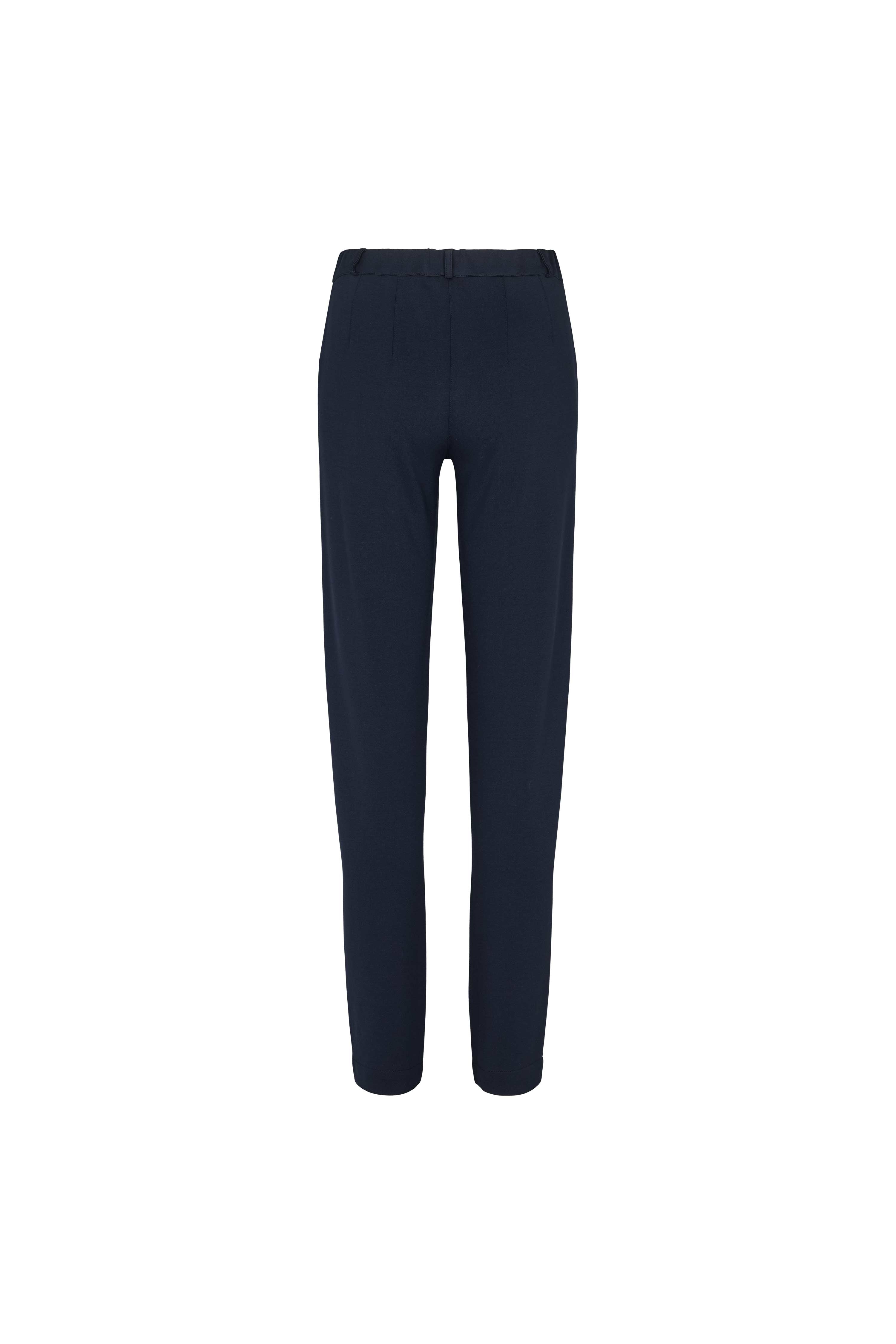 LAURIE  Kelly Regular Jersey - Medium Length Trousers REGULAR 99143 Black brushed