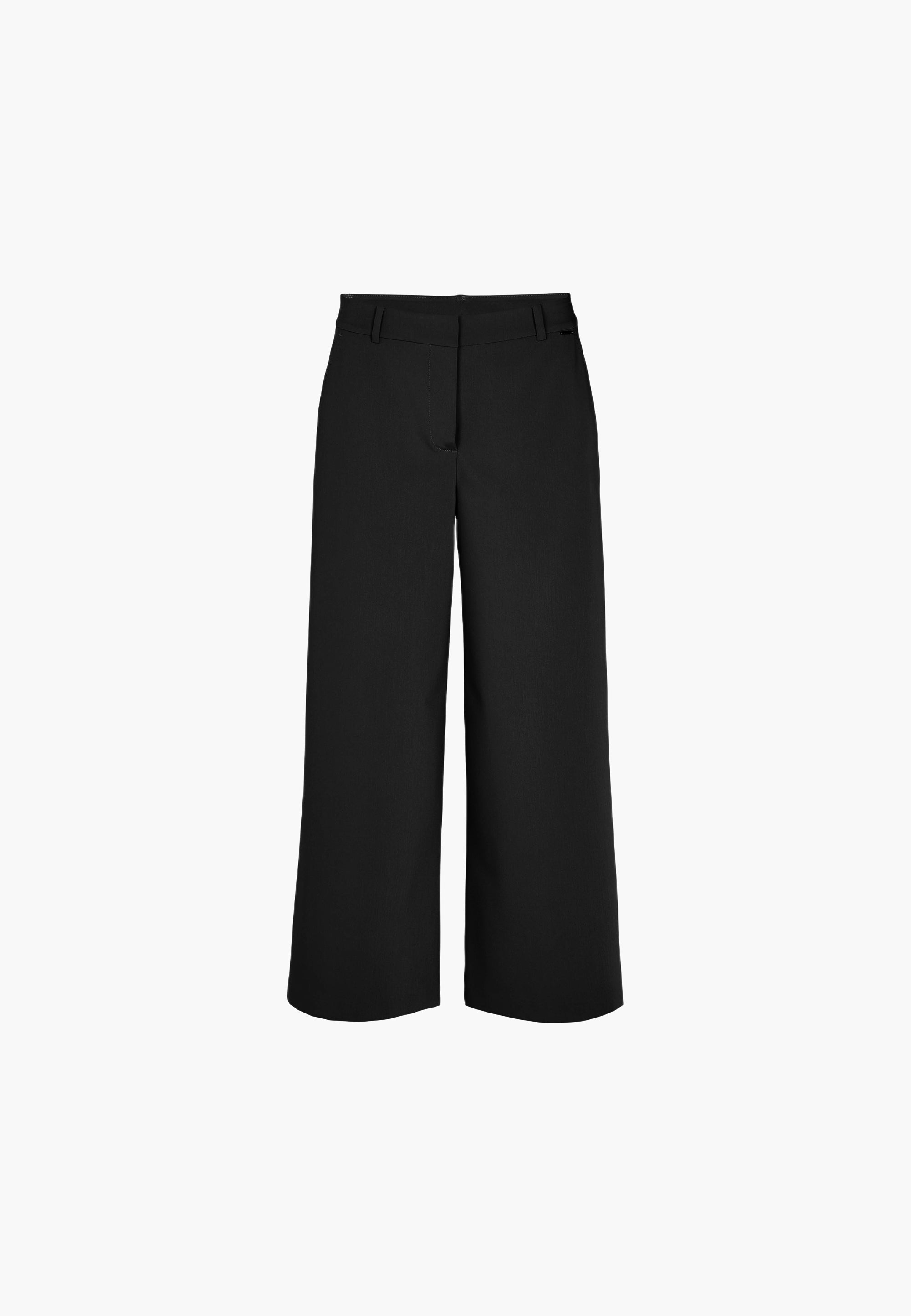 LAURIE  Lia Loose Crop Trousers LOOSE 99000 Black