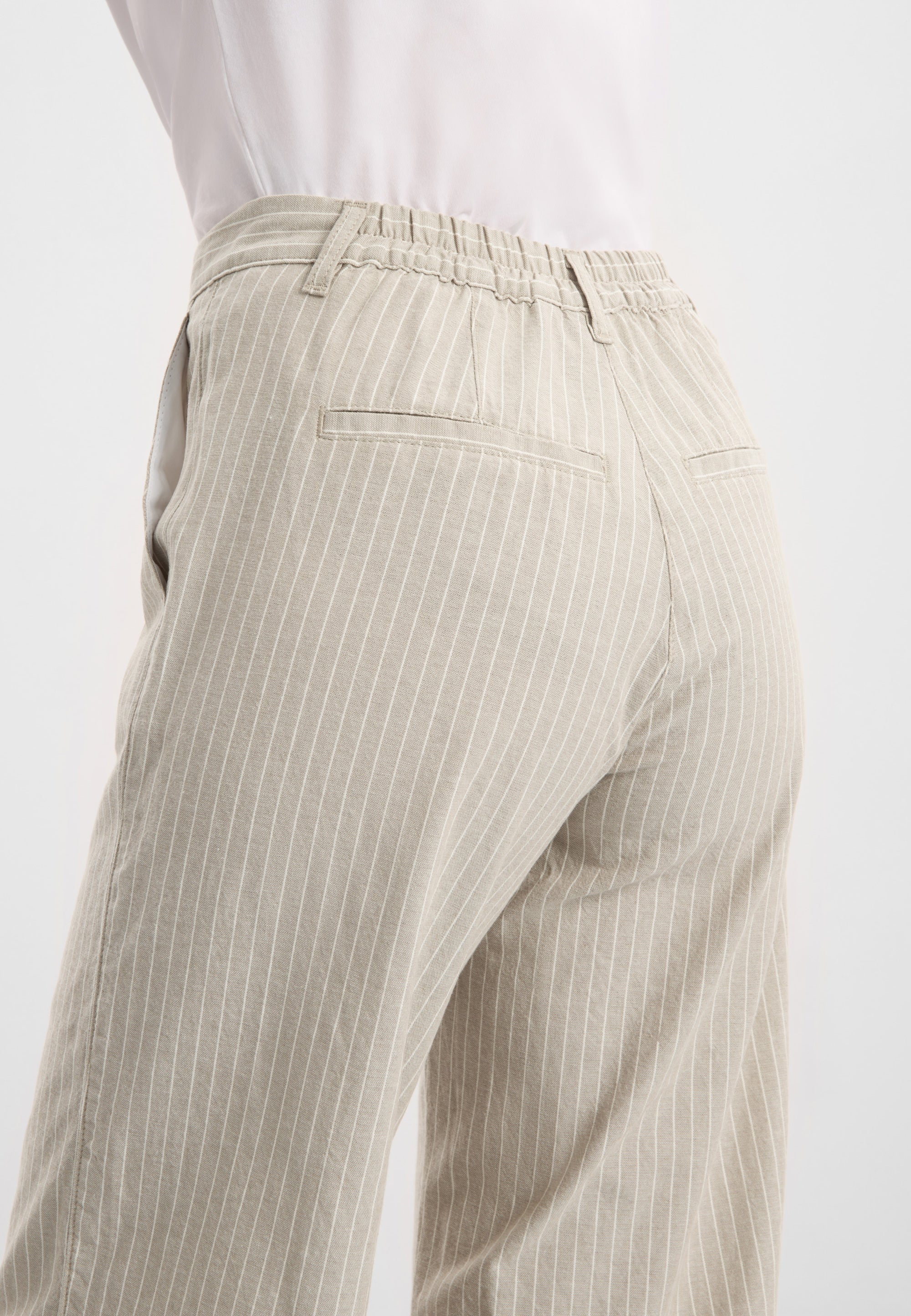 LAURIE Lily Straight Cropped Straight 26199 Pebble stone