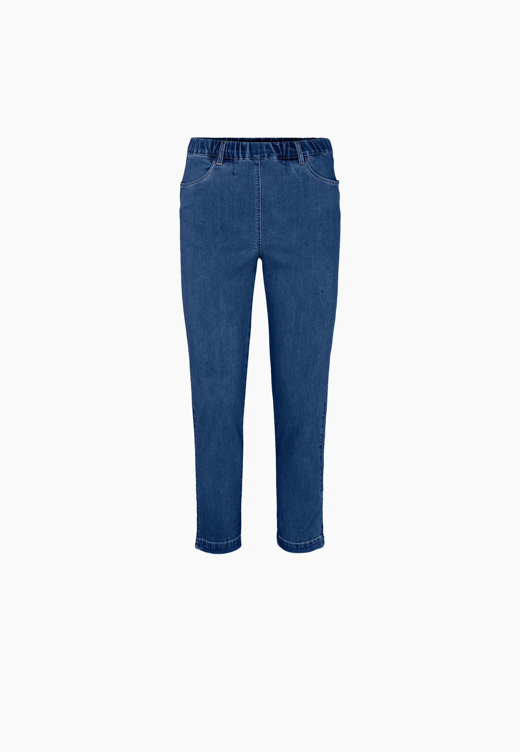 LAURIE  Patricia Pure Regular Crop Trousers REGULAR 49401 Blue Denim