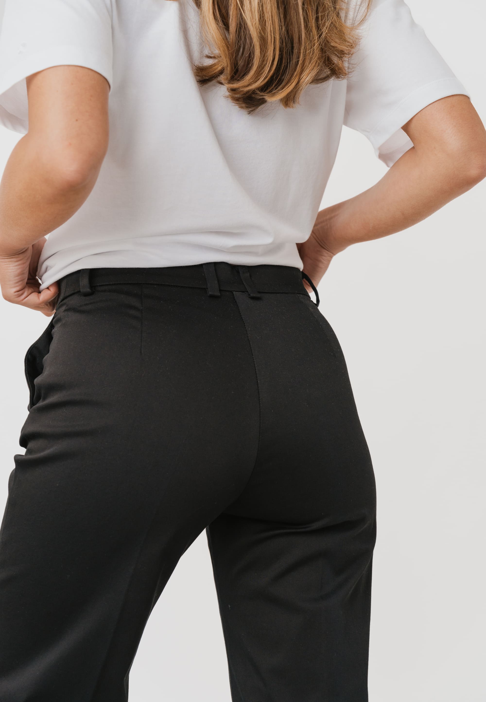 LAURIE Phoebe Loose ML Trousers LOOSE 99105 Black