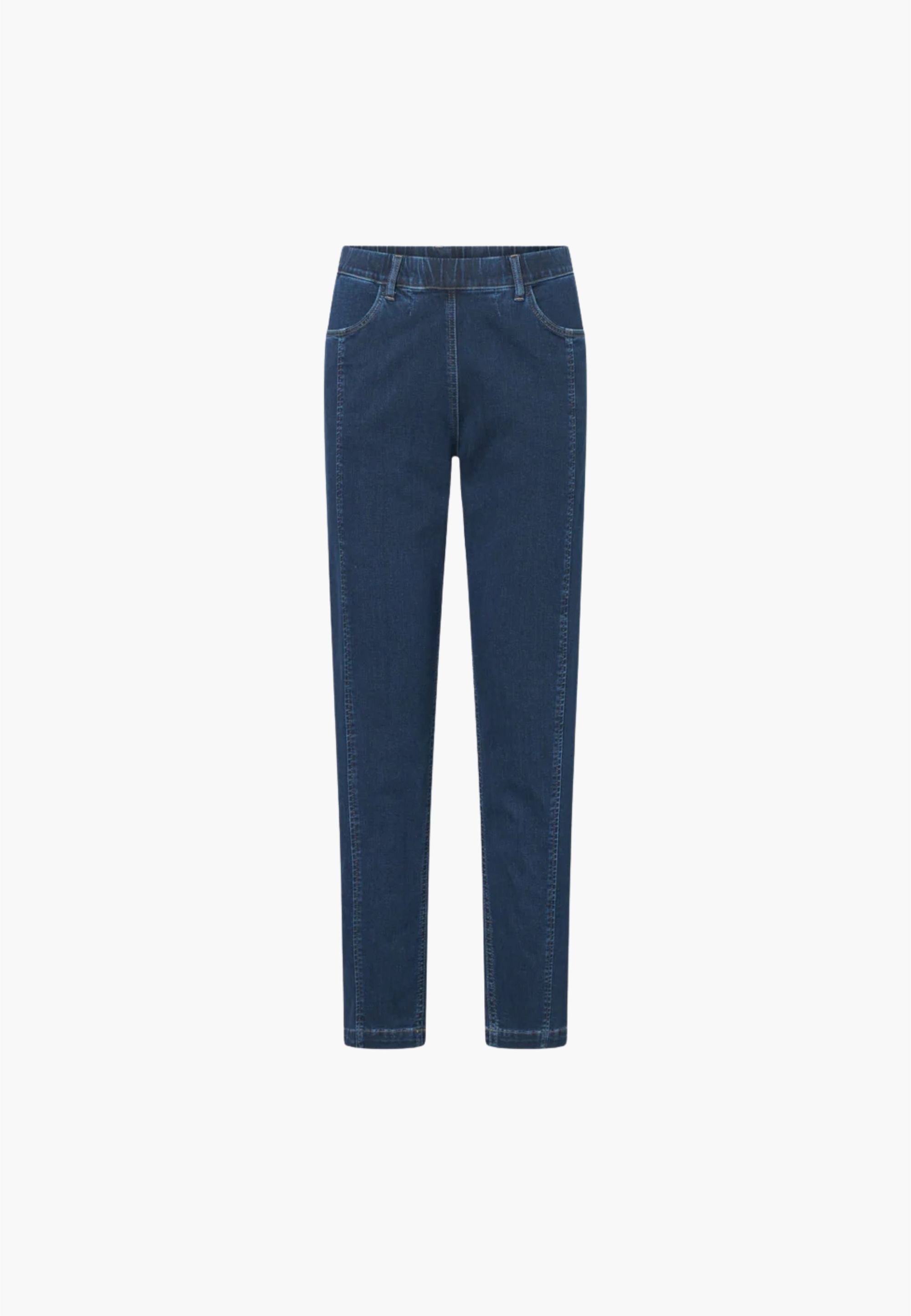LAURIE Piper Pure Regular - Medium Length Regular 40513 Dark Blue Denim