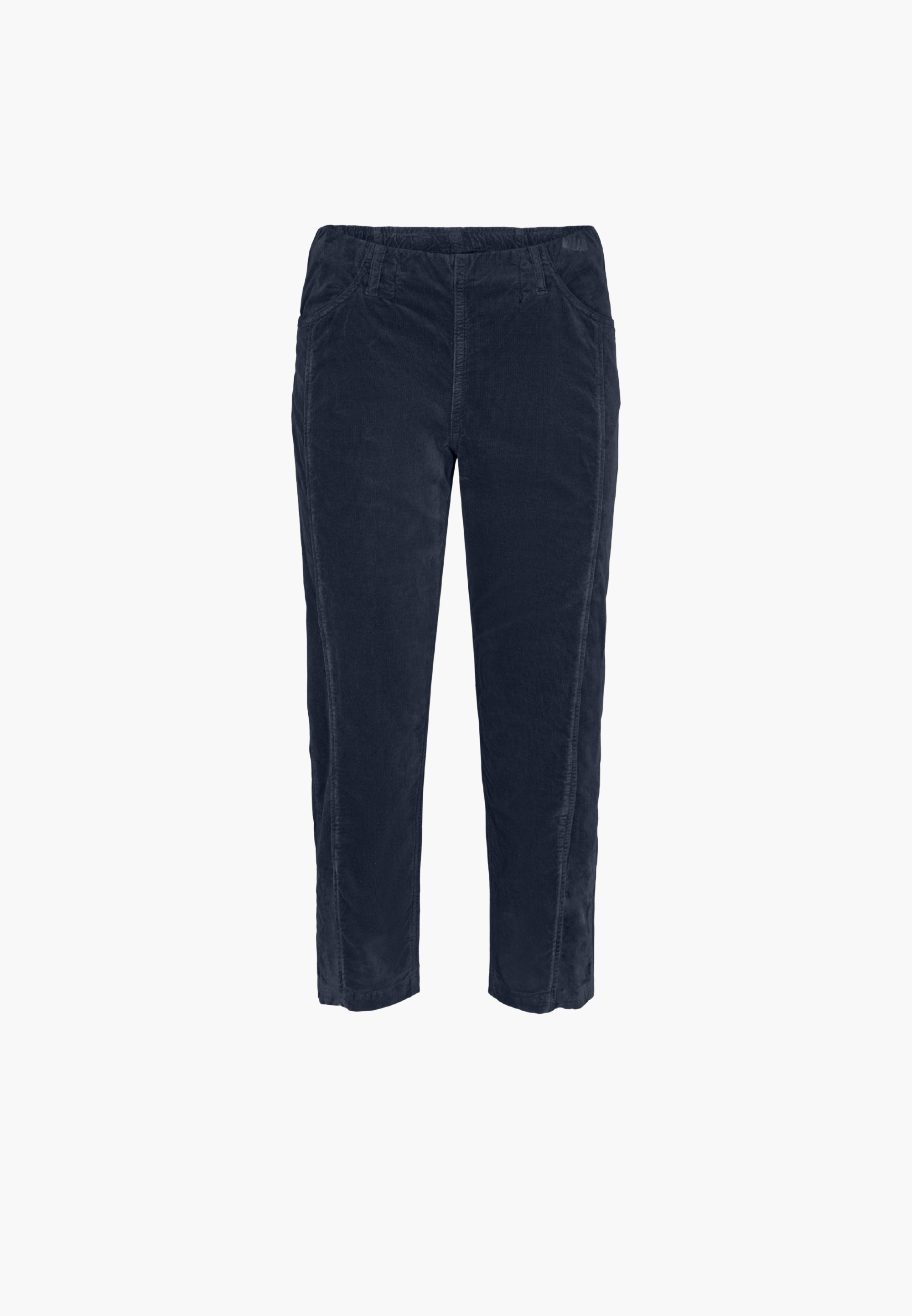LAURIE Piper Pure Regular Corduroy - Cropped Regular 49000 Navy