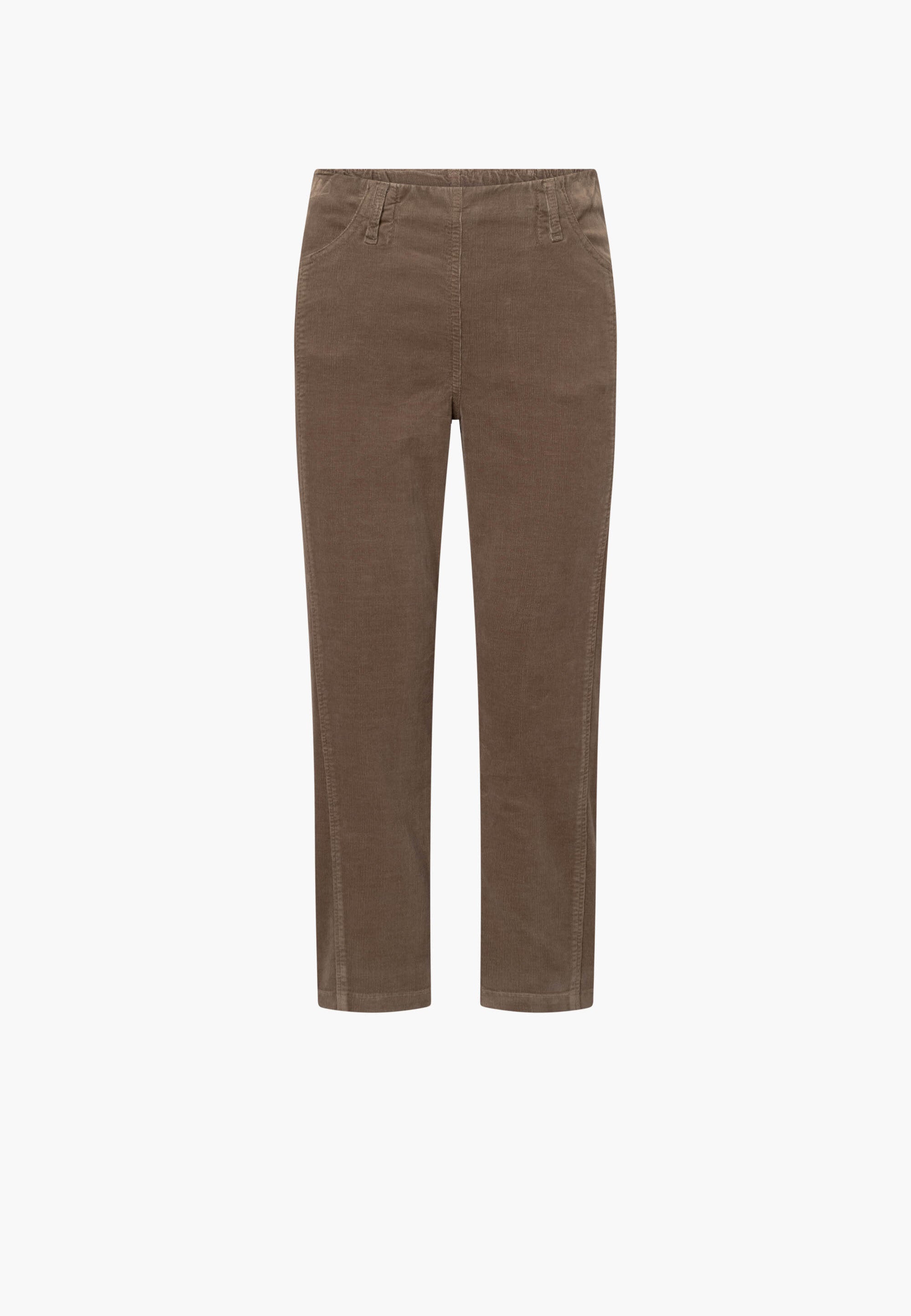 LAURIE Piper Pure Regular Corduroy - Cropped Regular 86000 Sika
