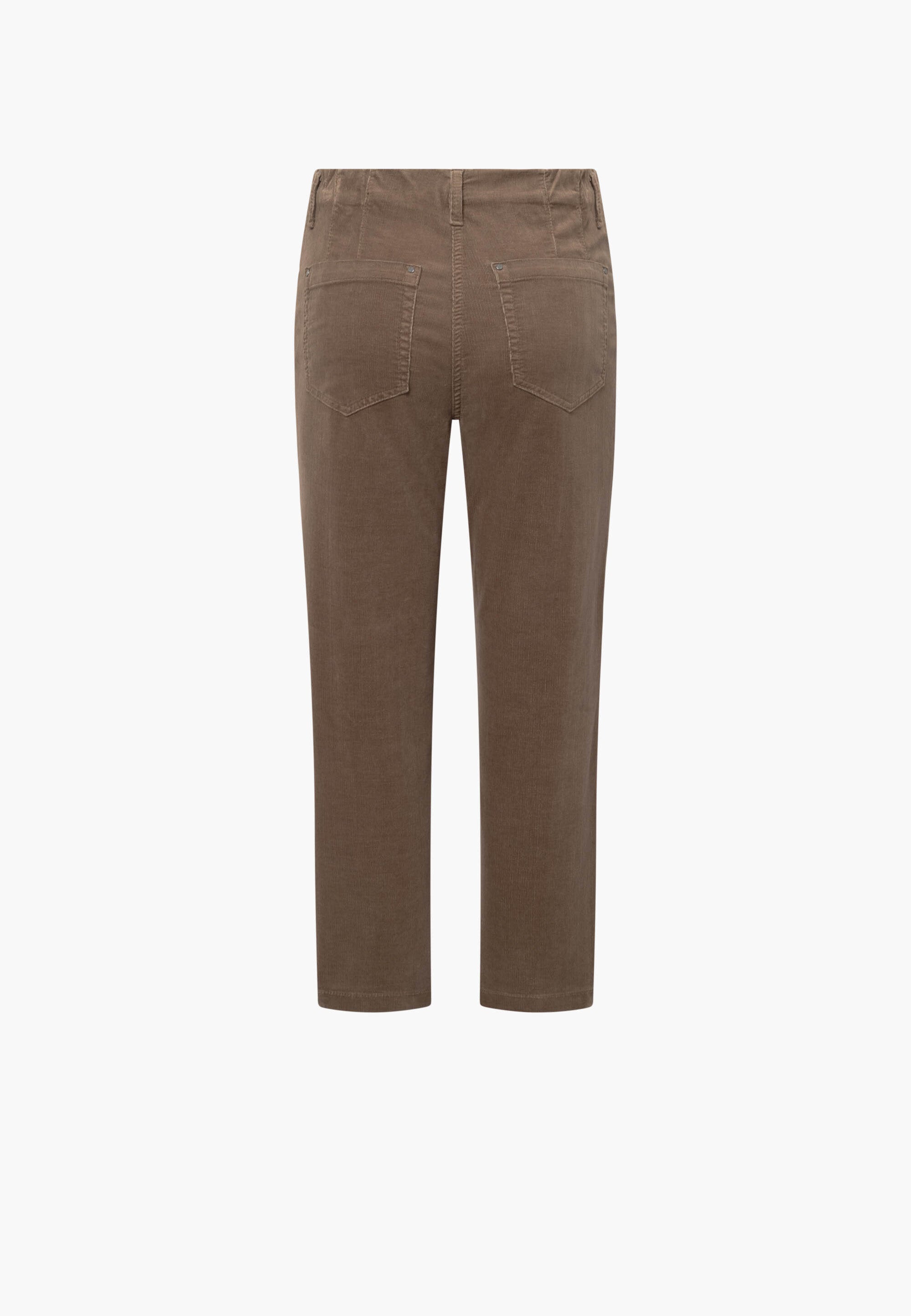 LAURIE Piper Pure Regular Corduroy - Cropped Regular 86000 Sika