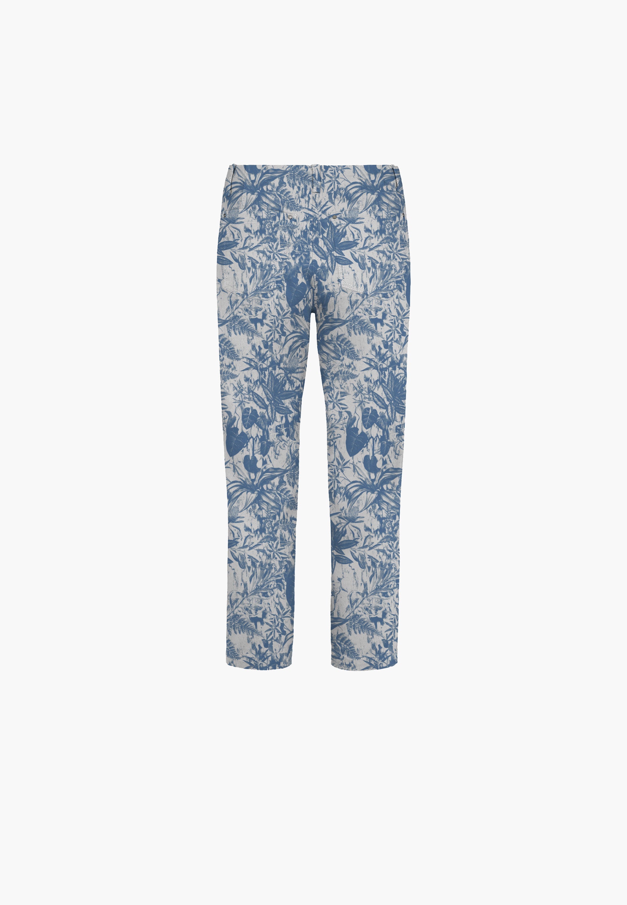 LAURIE  Piper Pure Regular Crop Trousers REGULAR 44110 Flower Print