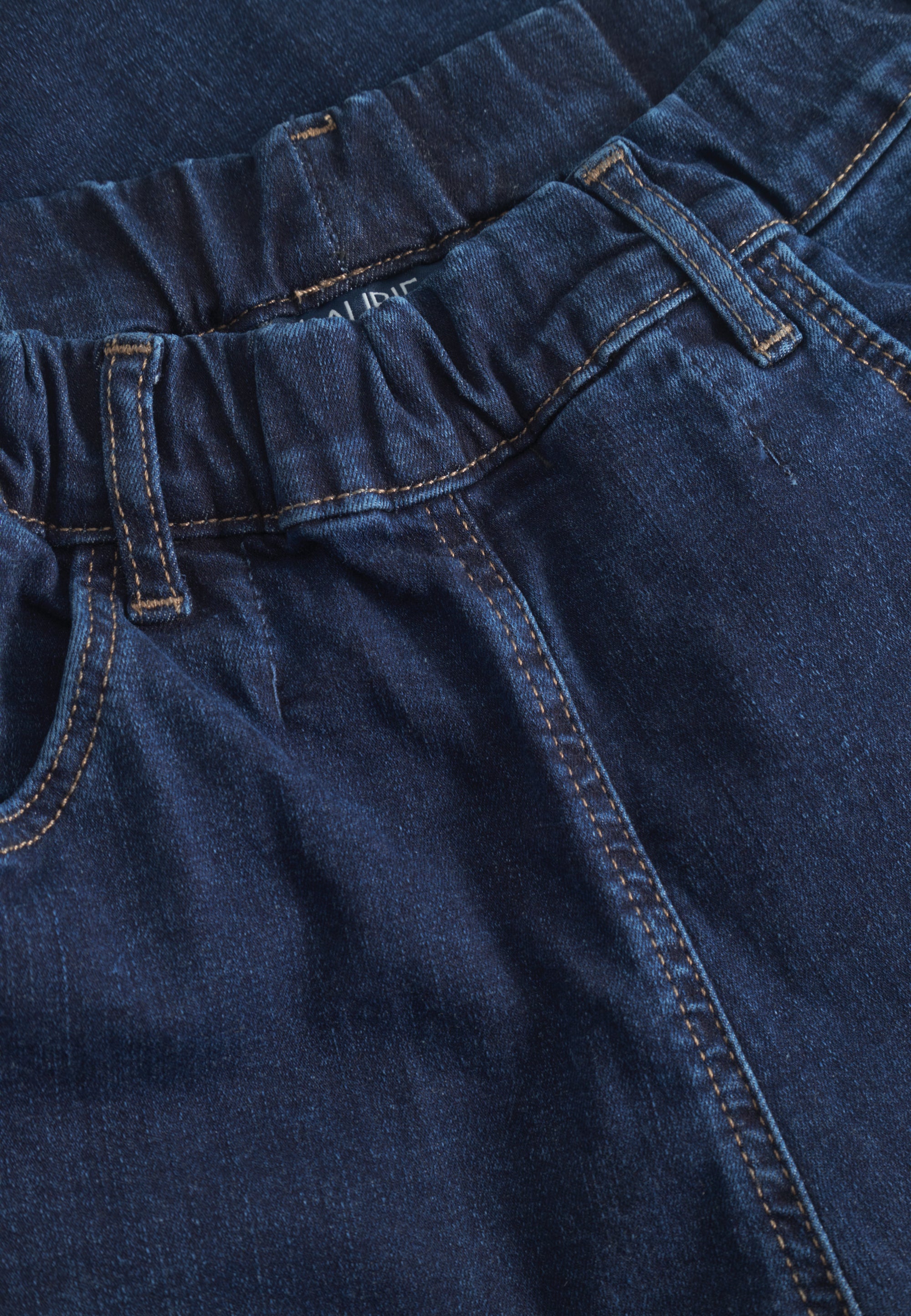 LAURIE Piper Pure Regular Crop Regular 40513 Dark Blue Denim