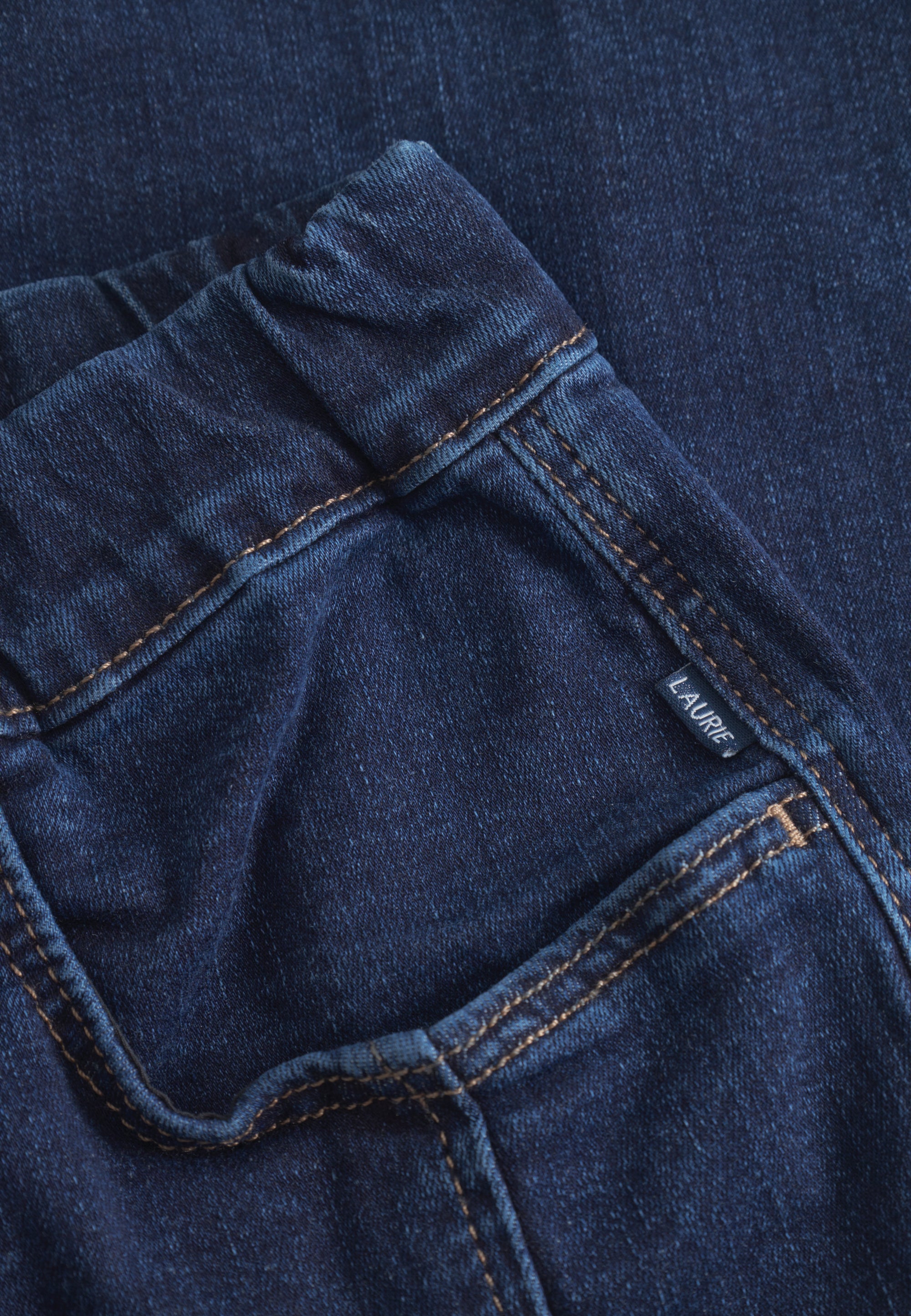 LAURIE Piper Pure Regular Crop Regular 40513 Dark Blue Denim