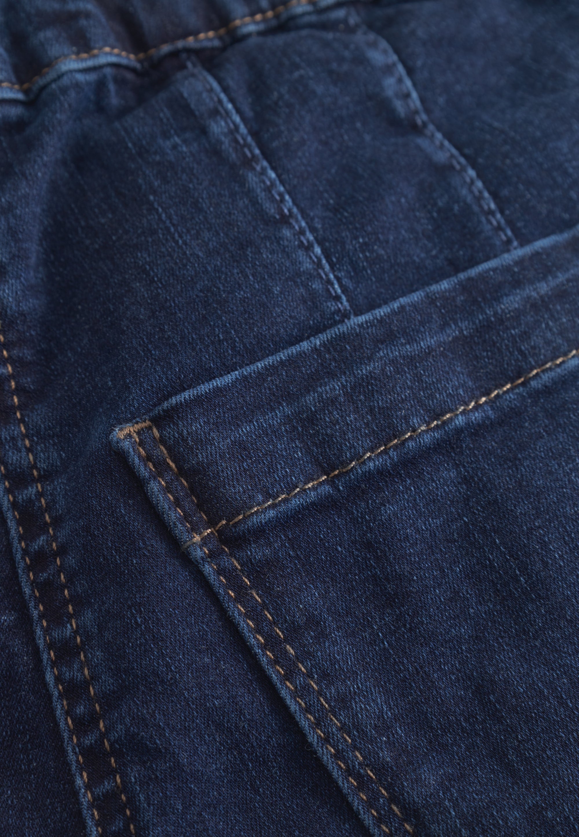 LAURIE Piper Pure Regular Crop Regular 40513 Dark Blue Denim