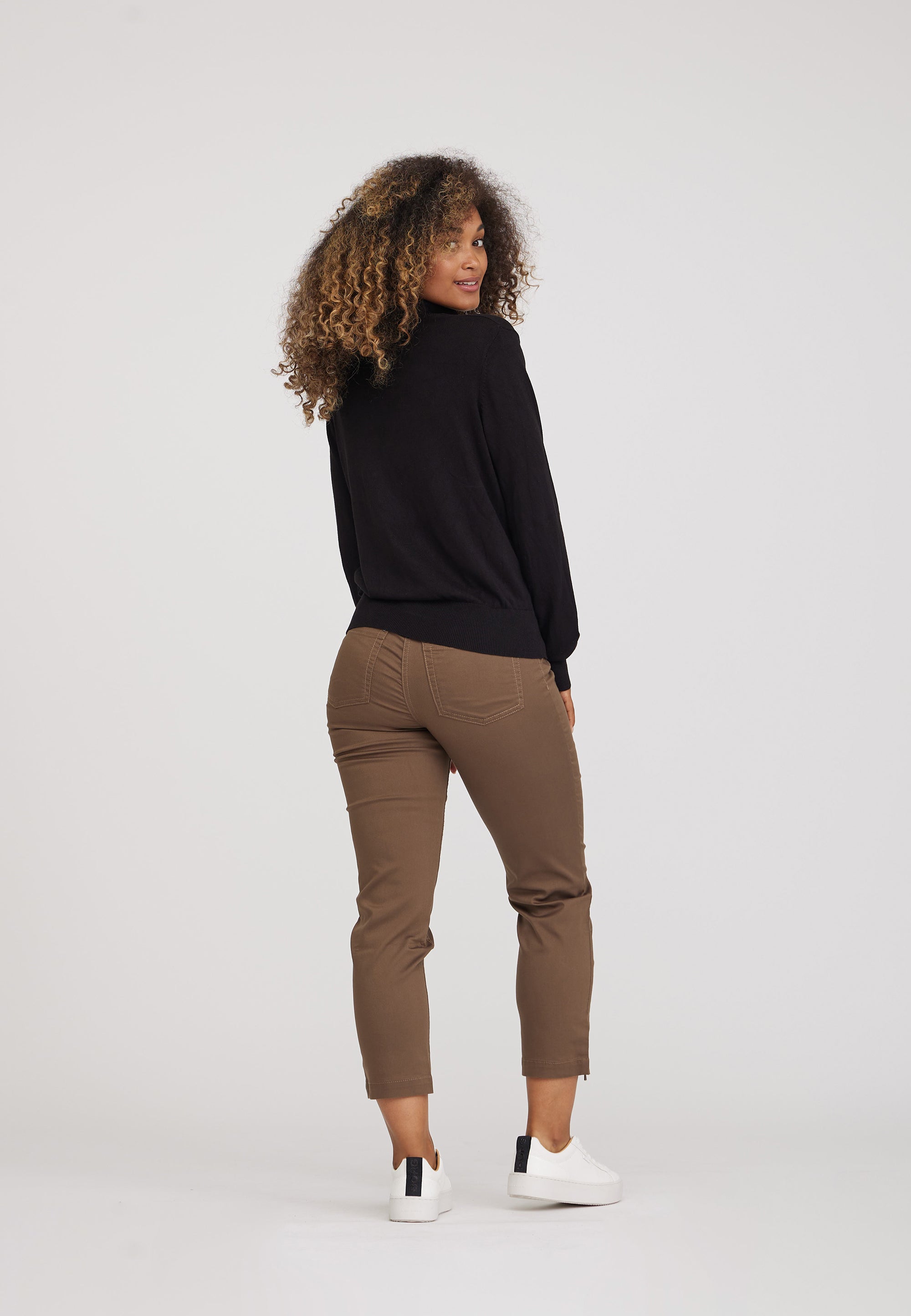 LAURIE Piper Regular - Cropped Regular 84100 Chocolate Chip