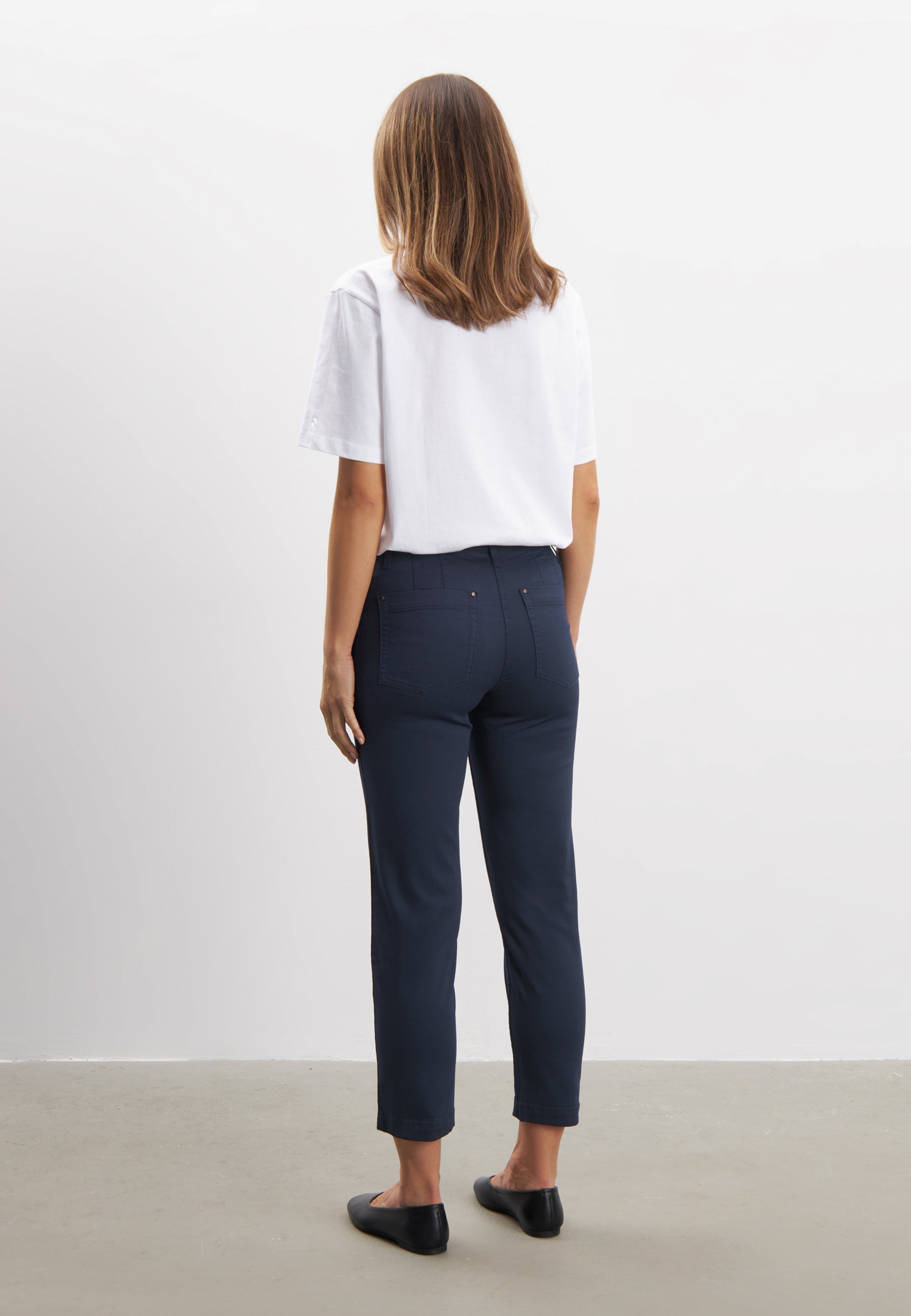 LAURIE  Piper Regular Crop Regular 49000 Navy