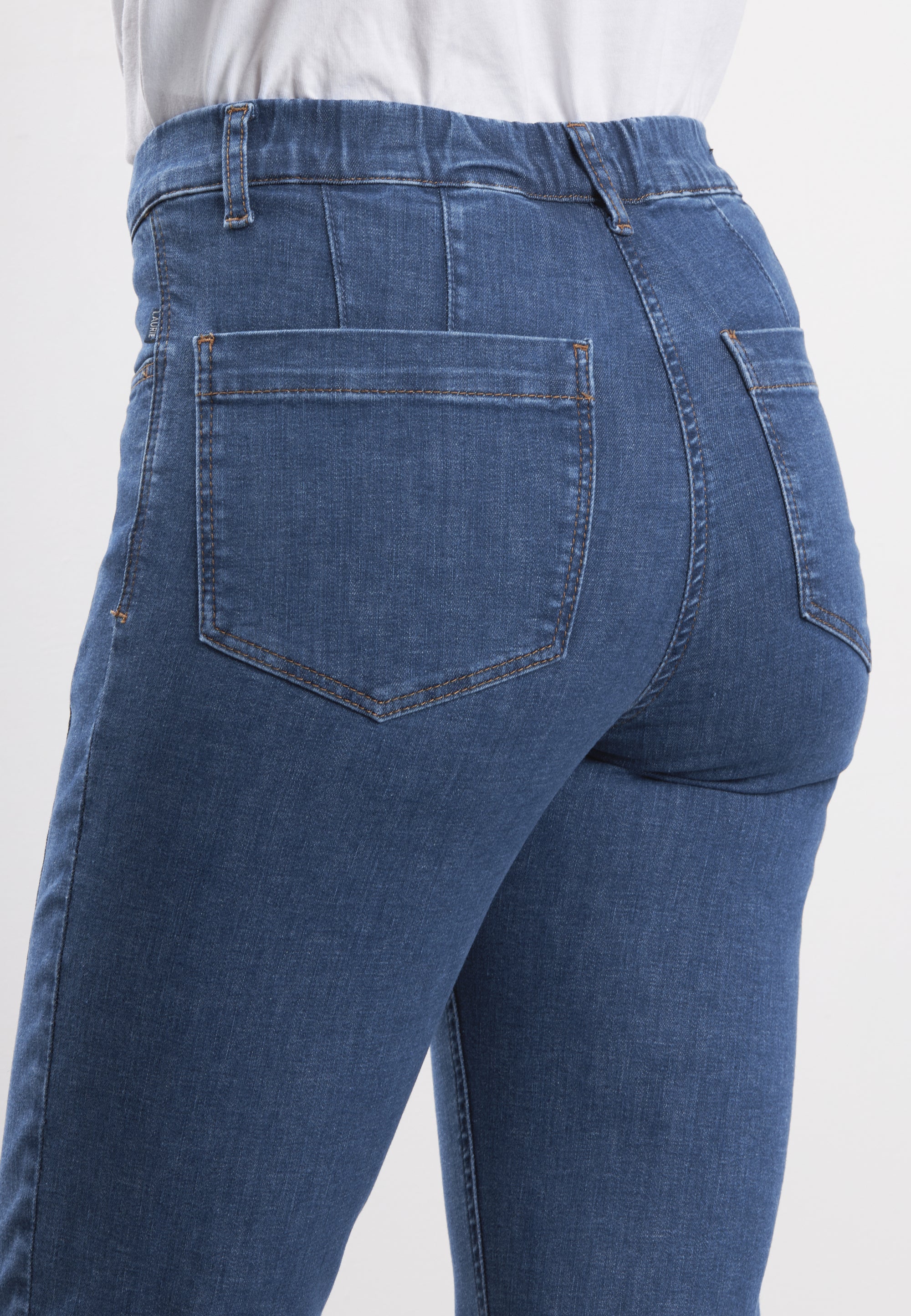 LAURIE  Piper Regular Crop Regular 49401 Blue Denim