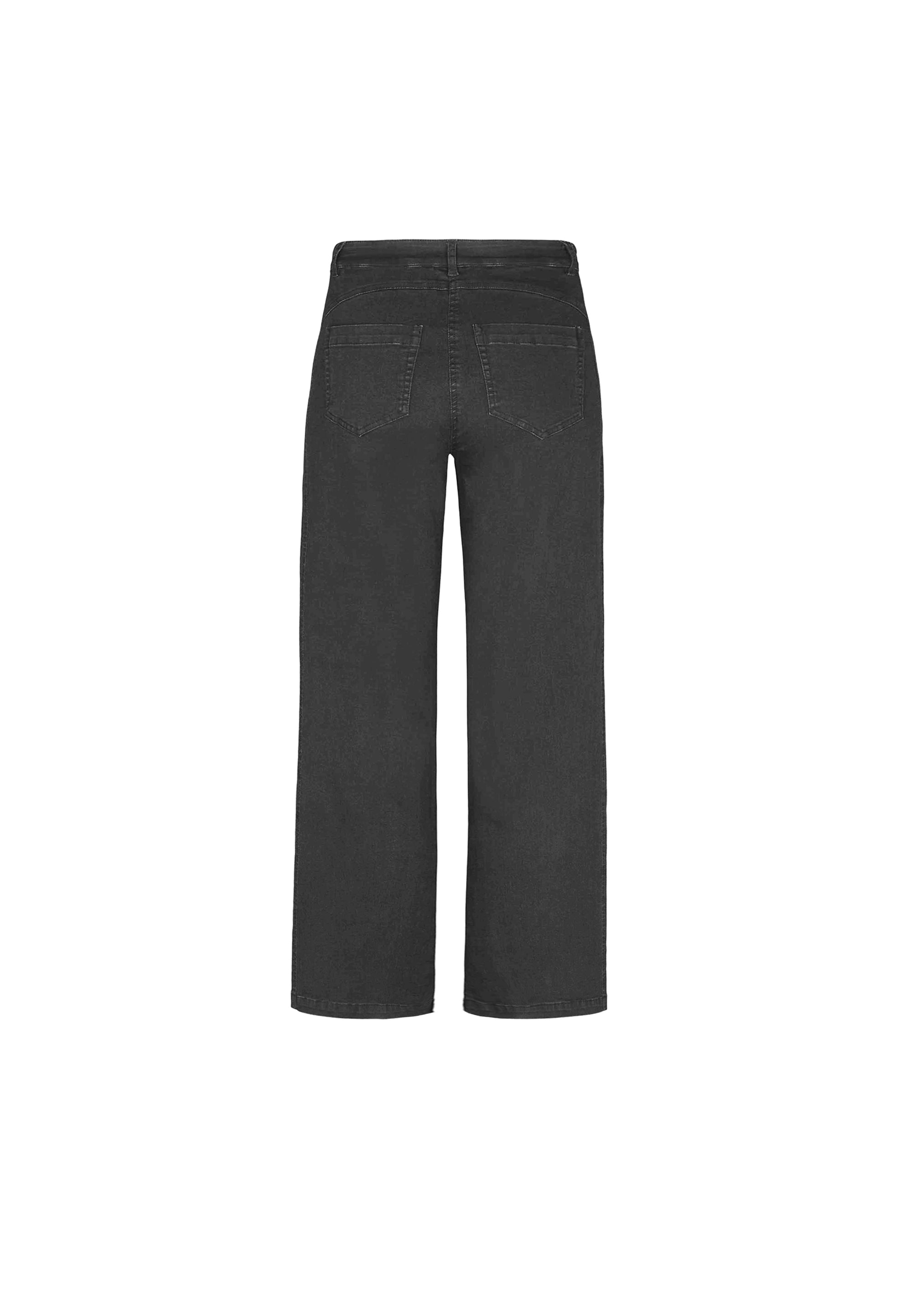 LAURIE Serene 5-pocket Loose - Short Length Trousers LOOSE 99000 Black