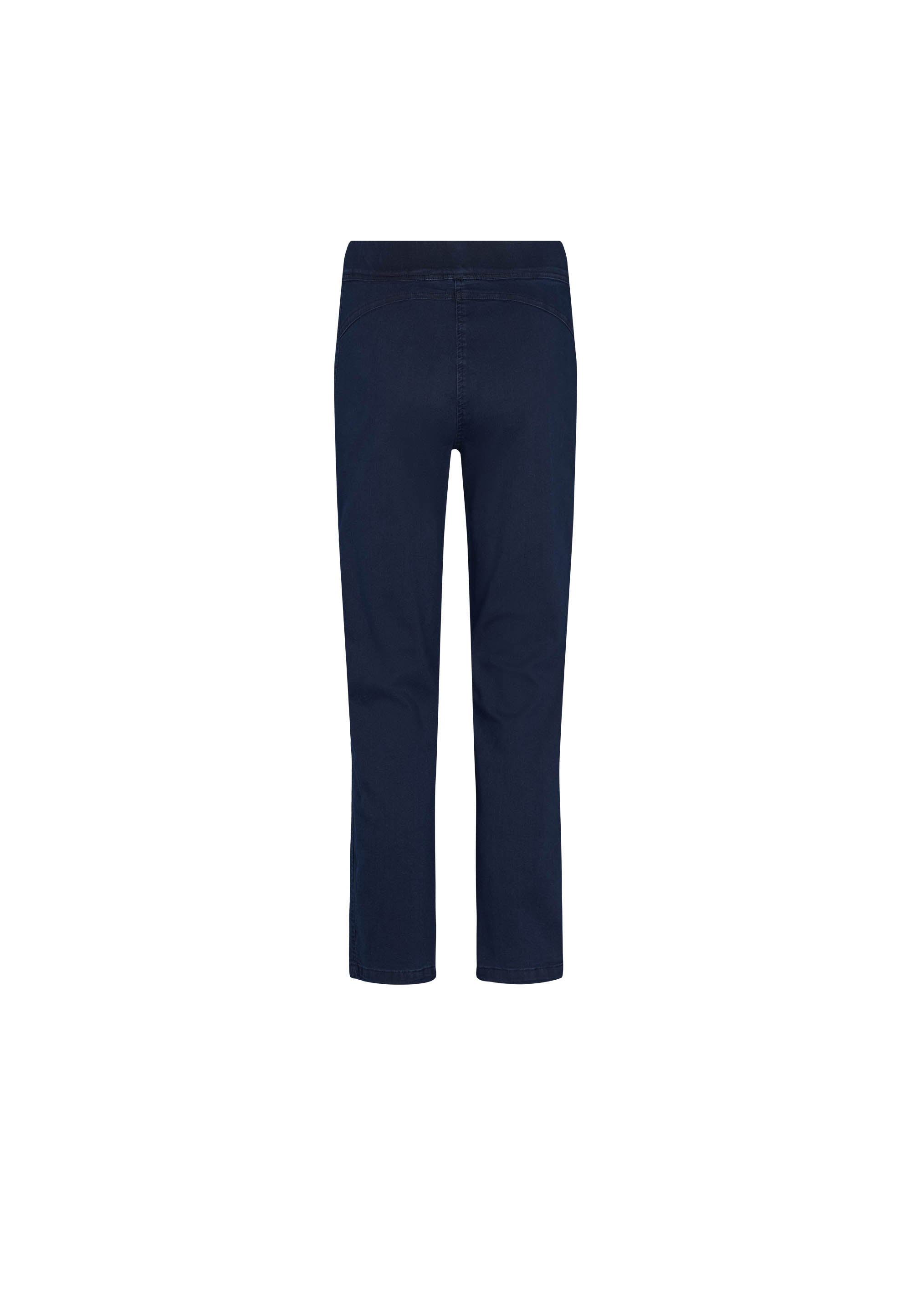 LAURIE Serene Regular - Extra Short Length Trousers REGULAR 49520 Dark Blue Denim