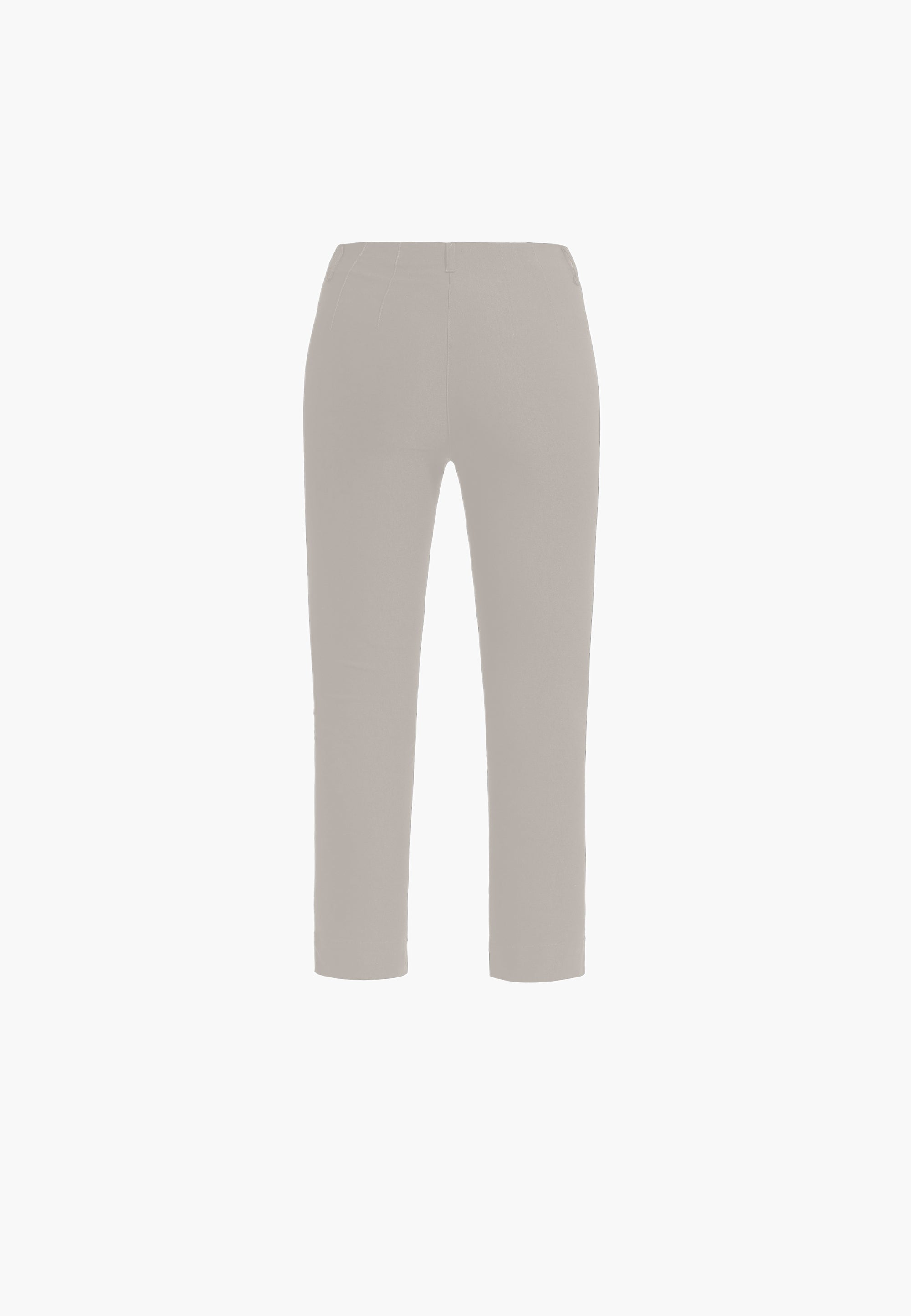 LAURIE Taylor Regular Crop Trousers REGULAR 25000 Grey Sand